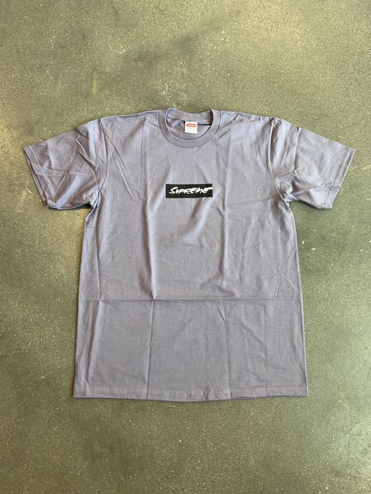 Supreme Supreme Futura Box Logo Tee Purple Size Large | Grailed