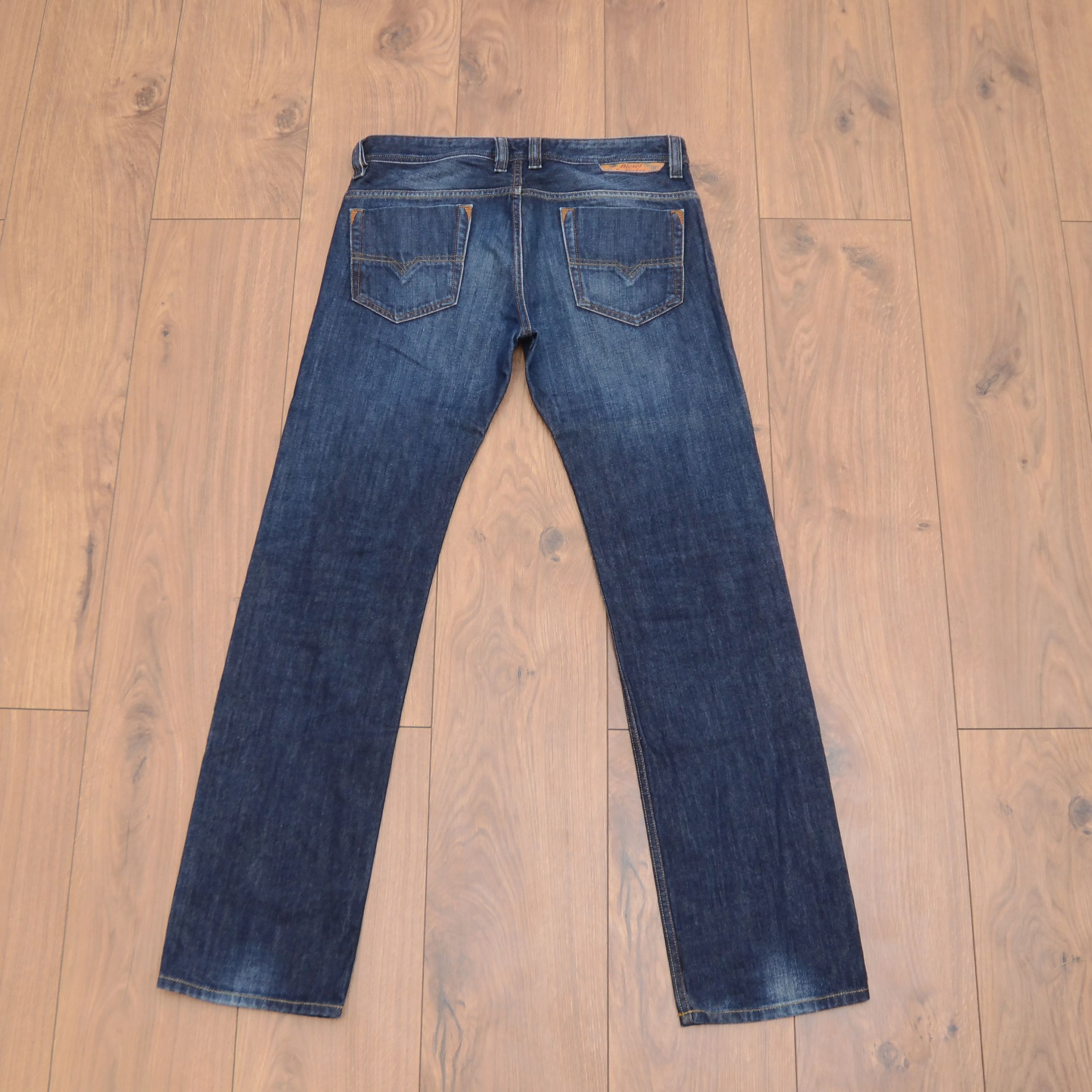 Diesel Diesel Safado Wash 0823G Med Wash Blue Faded Jeans Size US 30 / EU 46 - 8 Thumbnail