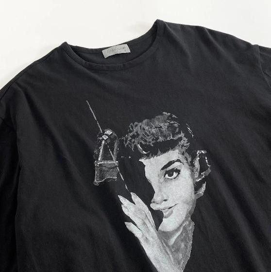 yohji yamamoto POUR HOMME Tシャツ・カットソー 2001425F0068 Yohji Yamamoto POUR HOMME T-shirt oversized