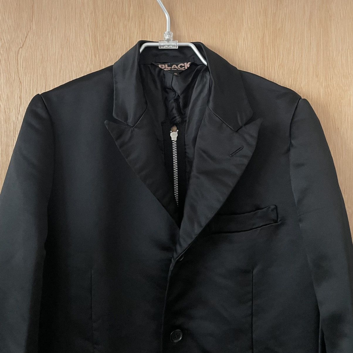 Comme des Garcons Black Comme des garcons black zip coat jacket Size US S / EU 44-46 / 1 - 5 Thumbnail