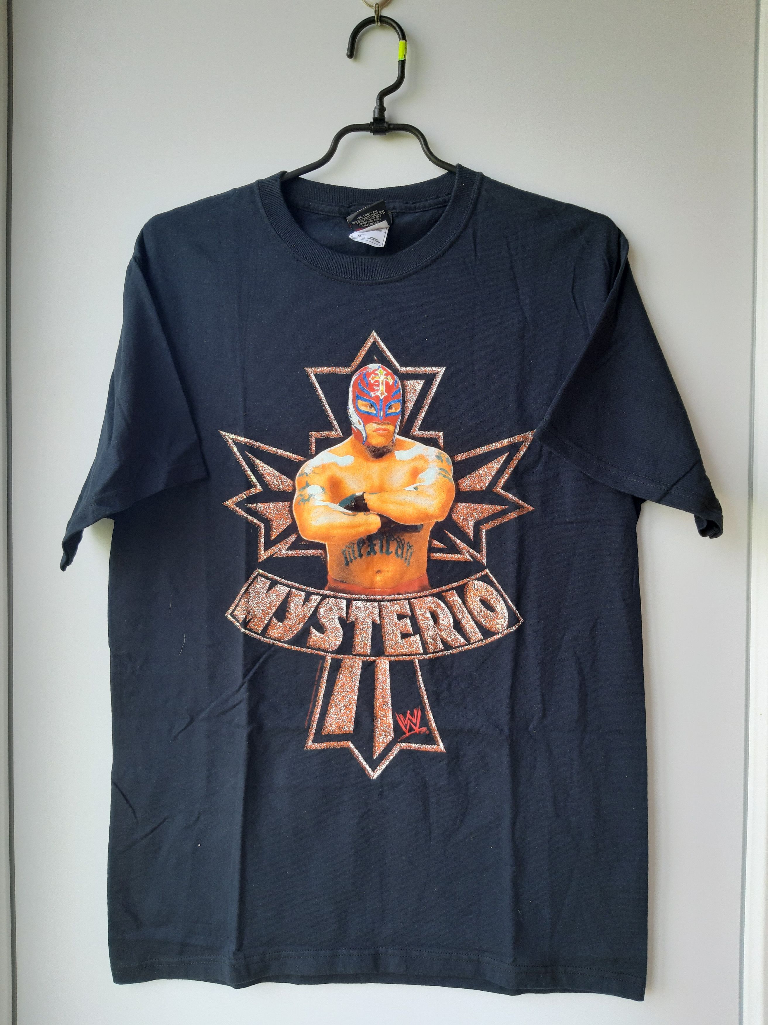 Vintage × WWE Vintage Mysterio World Wrestling Entertainment 2008 shirt Size US M / EU 48-50 / 2 - 1 Thumbnail
