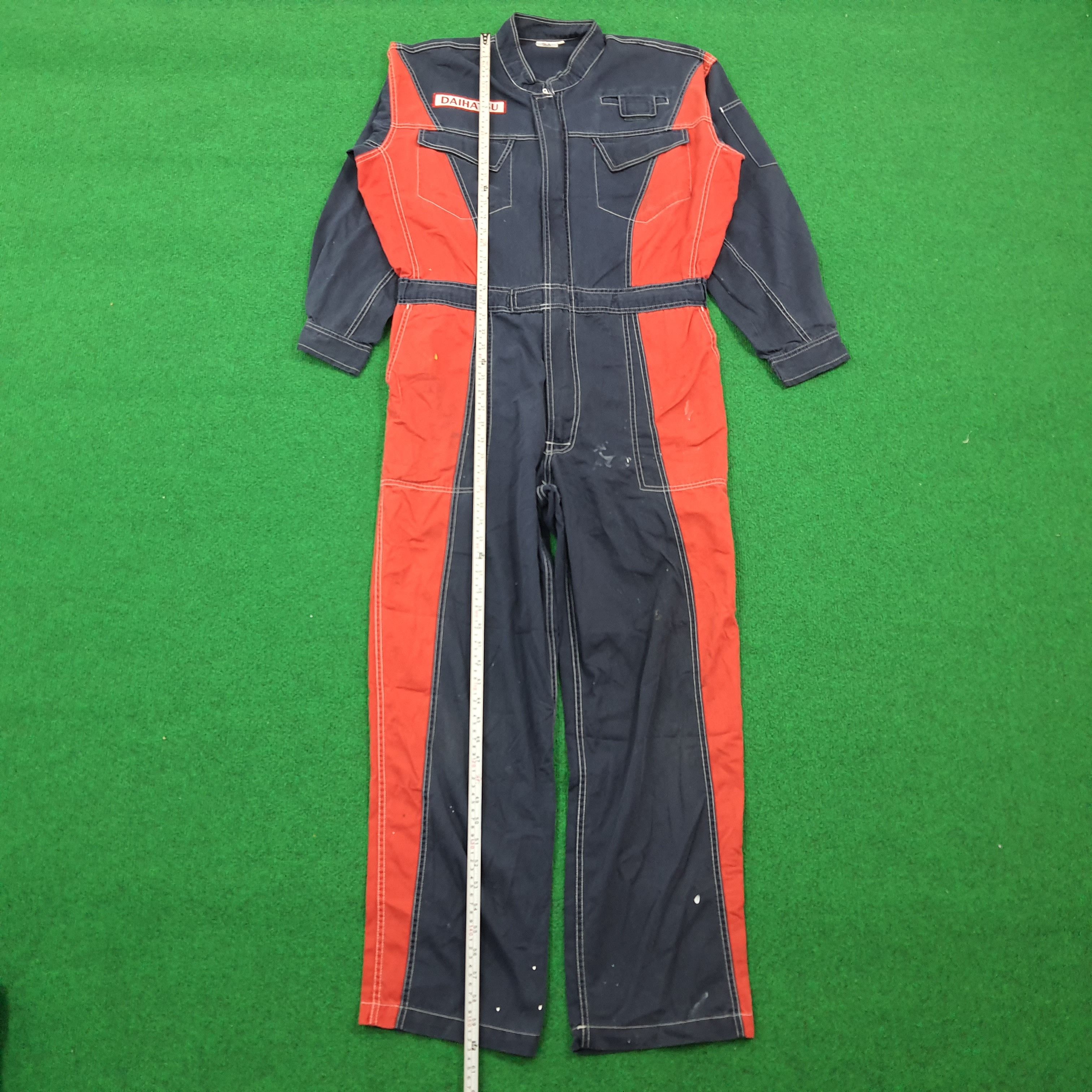 Japanese Brand × Vintage Vintage DAIHATSU Japan Motorsports Coverall Size US XL / EU 56 / 4 - 4 Thumbnail