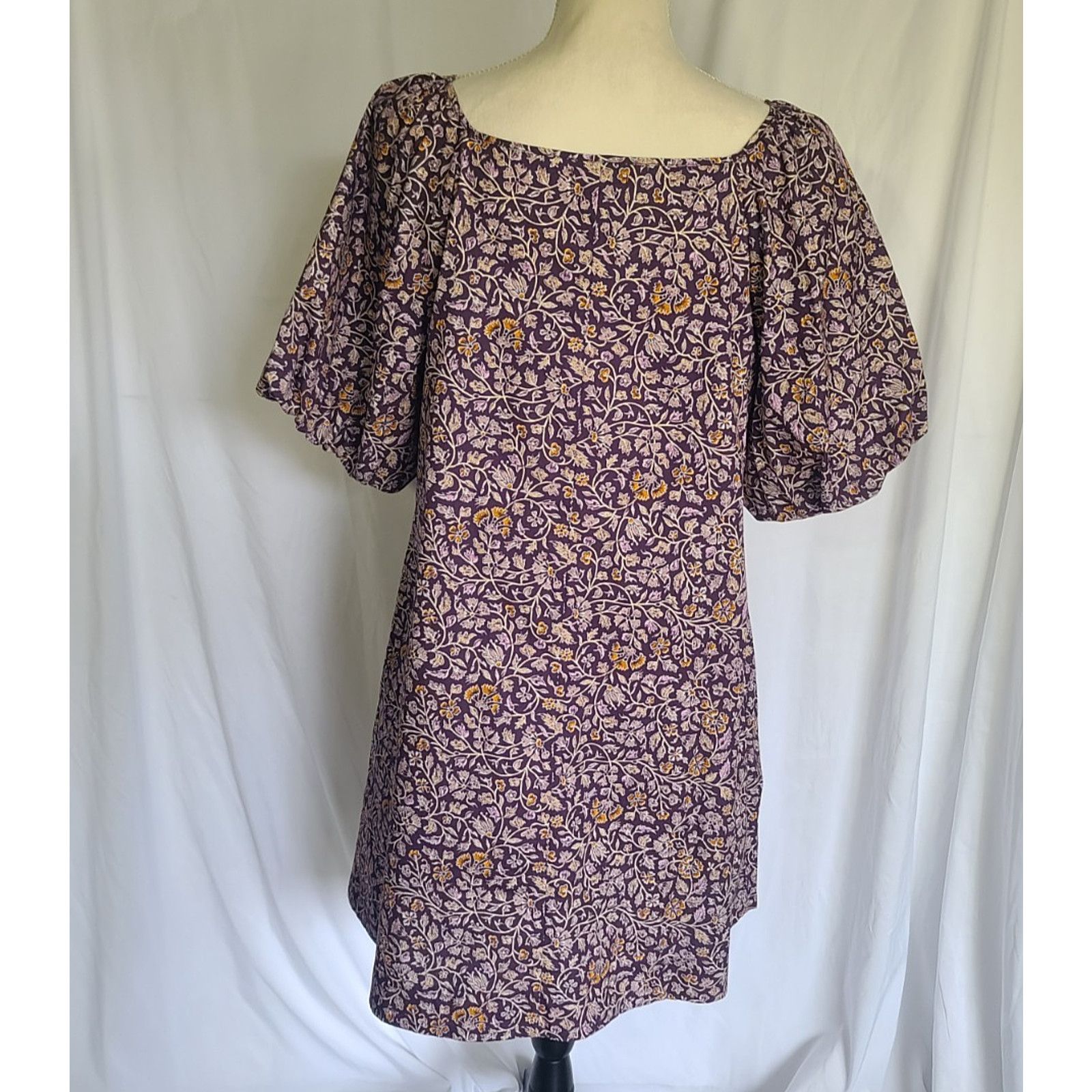 Anthropologie New Anthropologie Porridge Purple Elke Ditsy Swing Dress Med Size M / US 6-8 / IT 42-44 - 7 Thumbnail