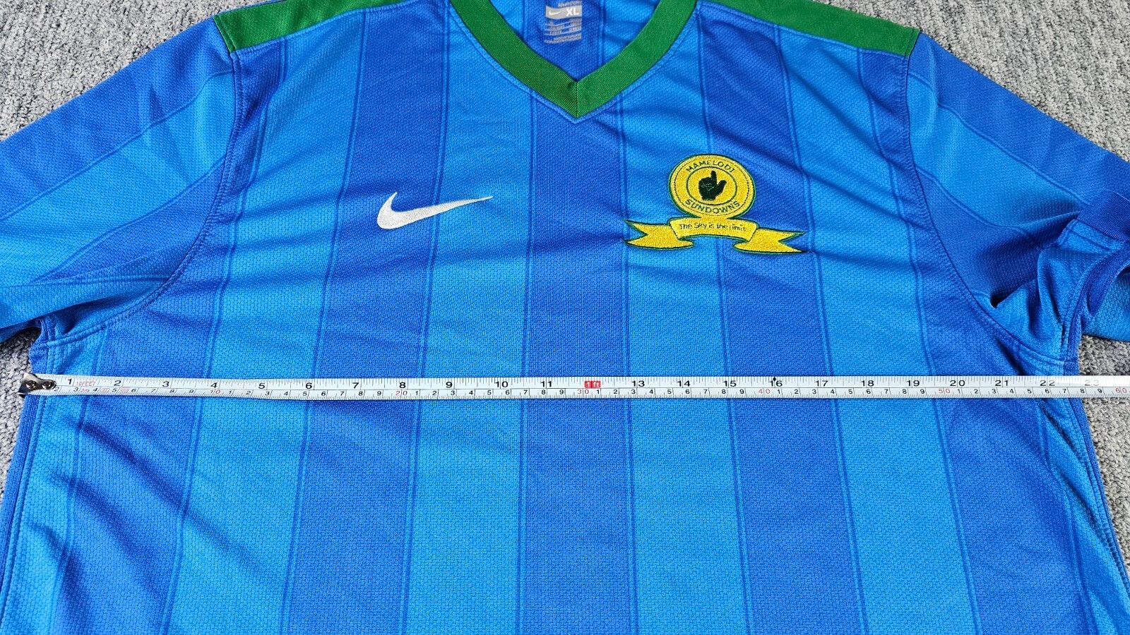 Nike Nike Mamelodi Sundowns 2009-10 Away Soccer Jersey XL Size US XL / EU 56 / 4 - 8 Thumbnail