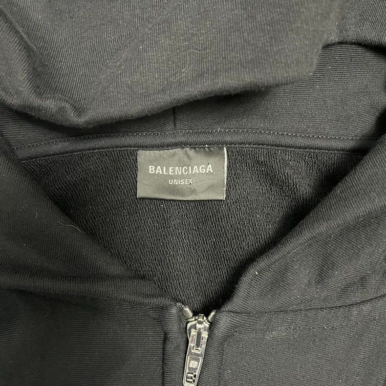Balenciaga Balenciaga Tape made old zipper hooded sweater jacket Size US L / EU 52-54 / 3 - 3 Thumbnail