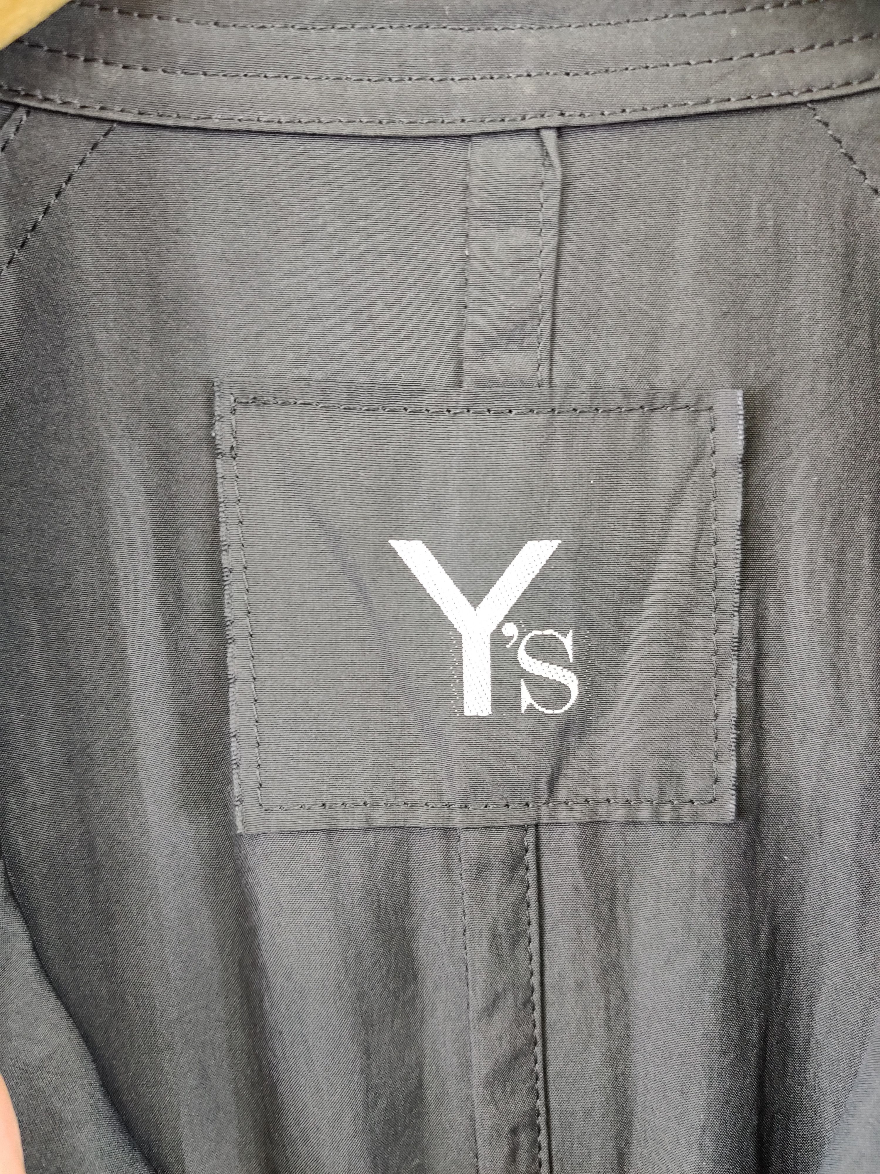 Yohji Yamamoto Vintage 90s Y's Yohji Yamamoto Nylon Long Jacket Size US XL / EU 56 / 4 - 8 Thumbnail