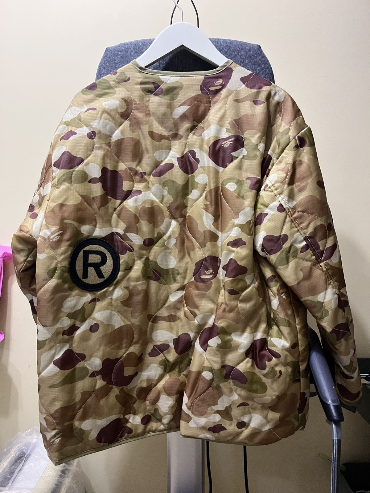 Alpha Industries × Bape Bape x alpha industries reversible light padded jacket Size US S / EU 44-46 / 1 - 2 Thumbnail