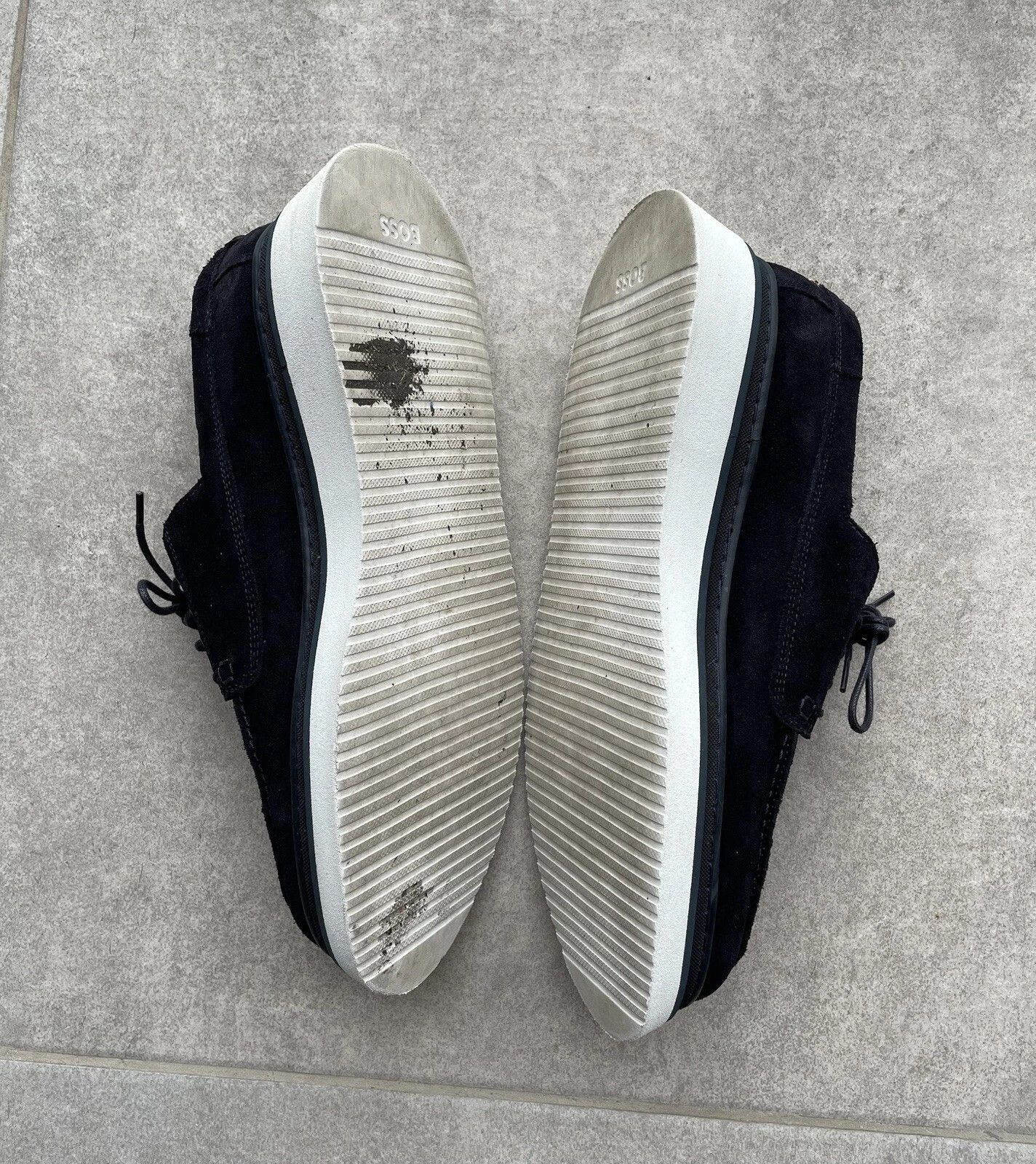 Hugo Boss Hugo Boss Mens Suede Shoes Rainard Derby Size 44 Size US 11 / EU 44 - 8 Thumbnail