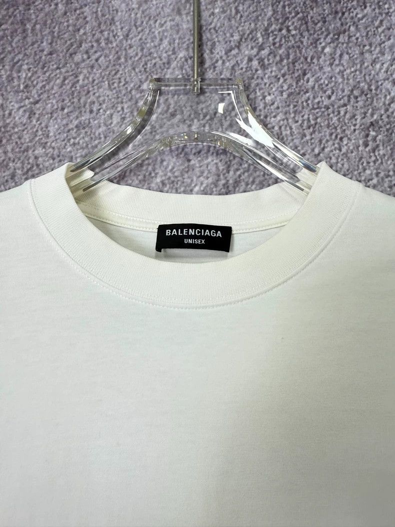 Balenciaga Balenciaga White tiger head embroidery short-sleeve Size US M / EU 48-50 / 2 - 4 Thumbnail