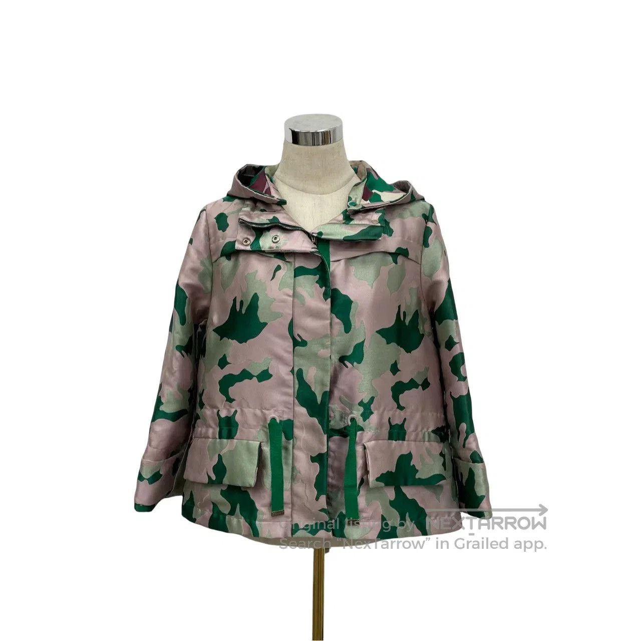 Moncler Moncler Camouflage Hooded Jacket. Size M / US 6-8 / IT 42-44 - 1 Thumbnail