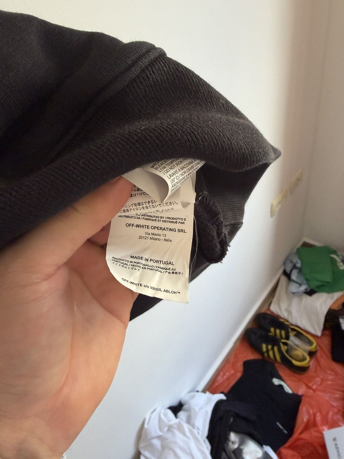 Off-White Off White Fire Do Not Cross Line Hoodie Size US M / EU 48-50 / 2 - 9 Thumbnail