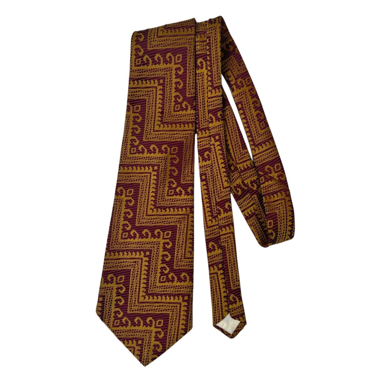 Vintage Vintage 1970s Dino Orsini Funky Mod Disco Geometric Tie Size ONE SIZE - 2 Thumbnail