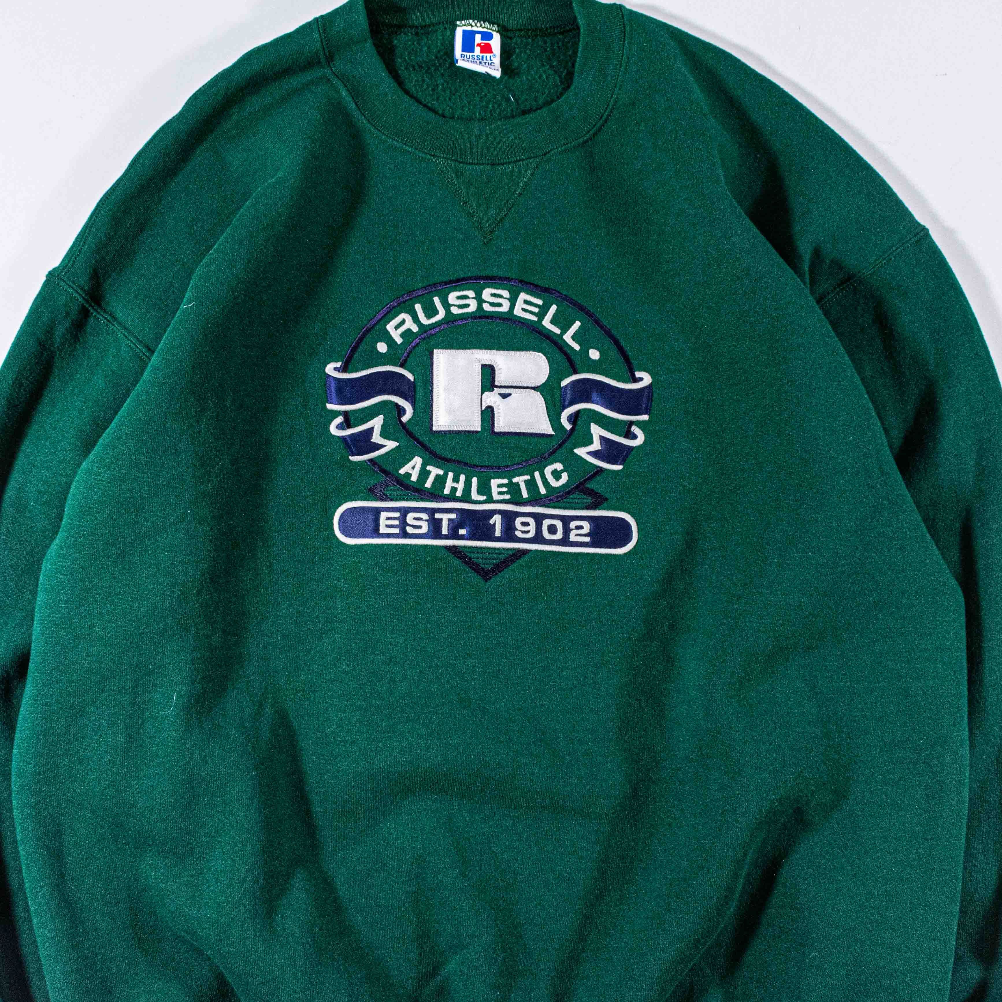 Russell Athletic Russell Athletic Sweatshirt Made in USA 90s Big Logo Size US XXL / EU 58 / 5 - 4 Thumbnail