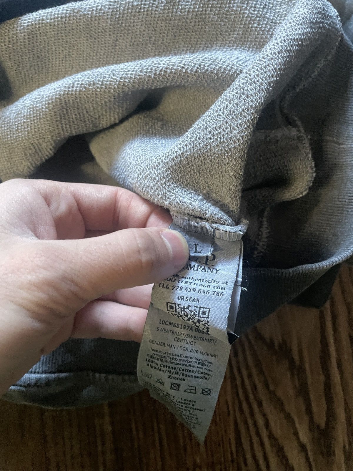 C.P. Company CP Company Re-Colour Pocket Sweatshirt Size US L / EU 52-54 / 3 - 5 Thumbnail