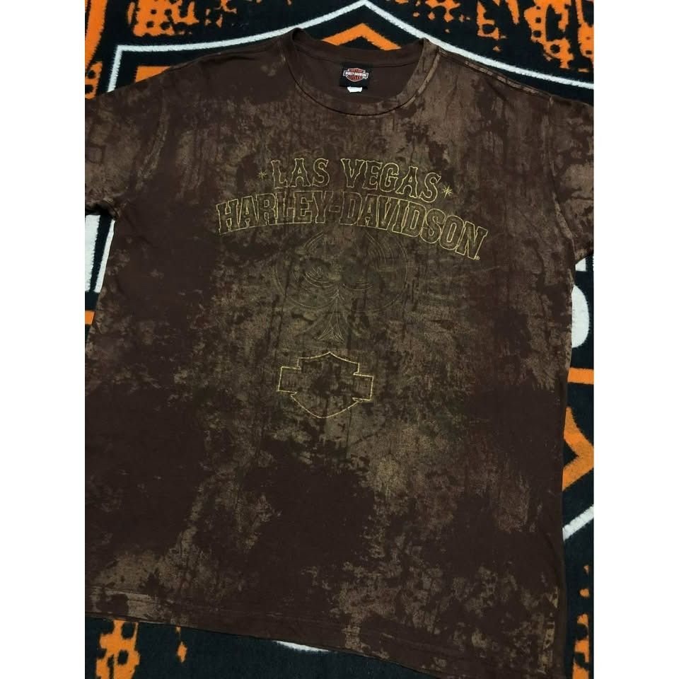 Harley Davidson Harley-Davidson T-shirt Large Men, Tie Dye LAS VEGAS Size US L / EU 52-54 / 3 - 1 Thumbnail