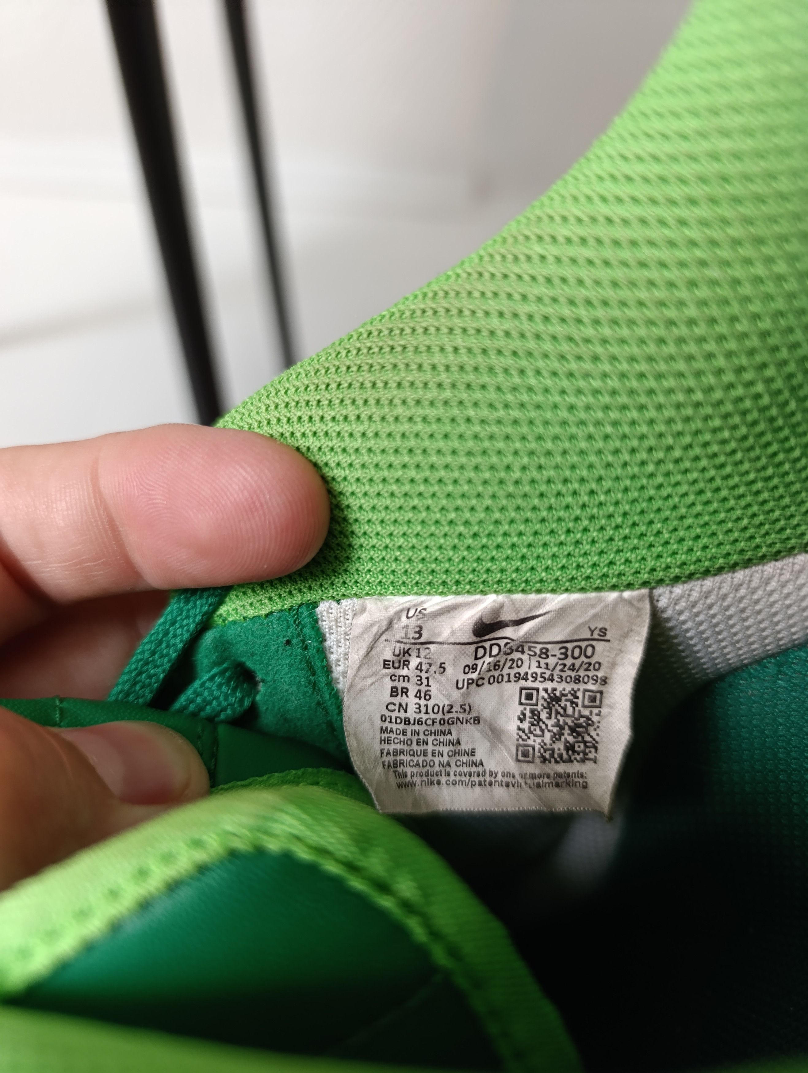 Nike NIKE AIR FORCE 1 LOW ST PATRICK'S DAY LIMITED EDITION Size US 13 / EU 46 - 18 Thumbnail