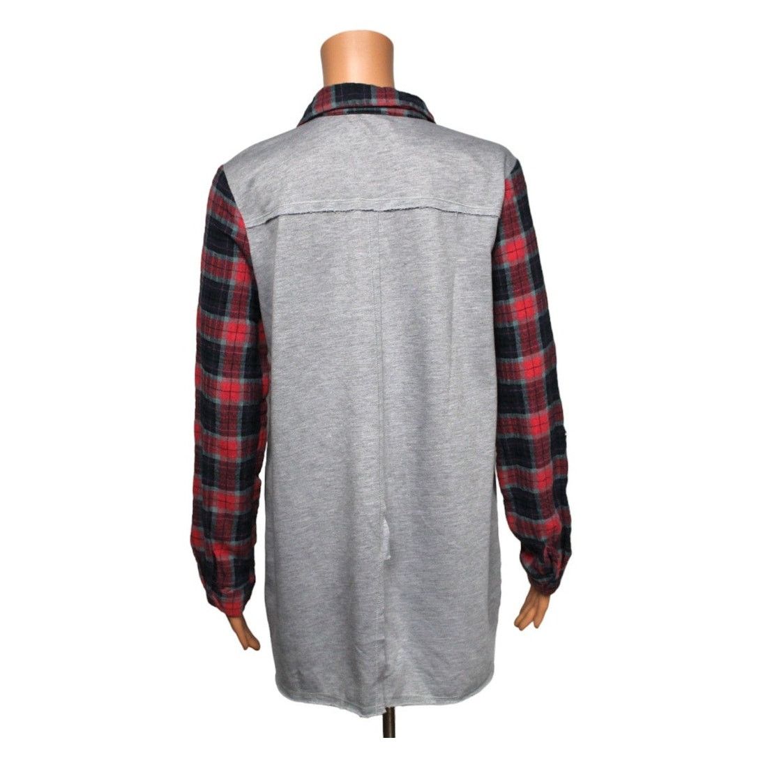Other Hem & Thread Long Sleeve Button Up Shirt Women's Size Medium Size M / US 6-8 / IT 42-44 - 3 Thumbnail