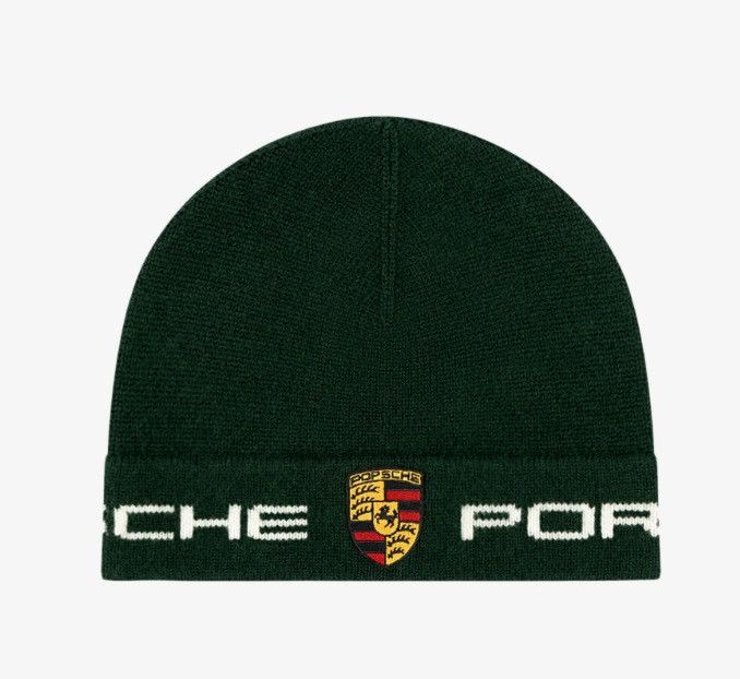 Aime Leon Dore ALD / Porsche Wool Skullcap Pine Grove Green
