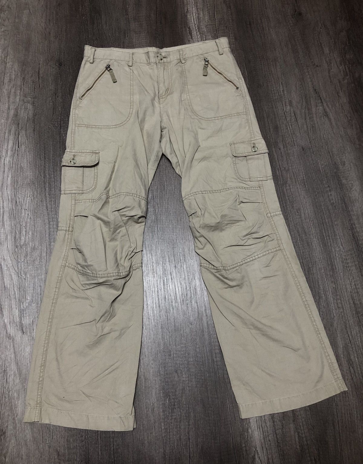 Uniqlo × Vintage Vintage Uniqlo Cargo Pants Size 32" / US 10 / IT 46 - 4 Thumbnail
