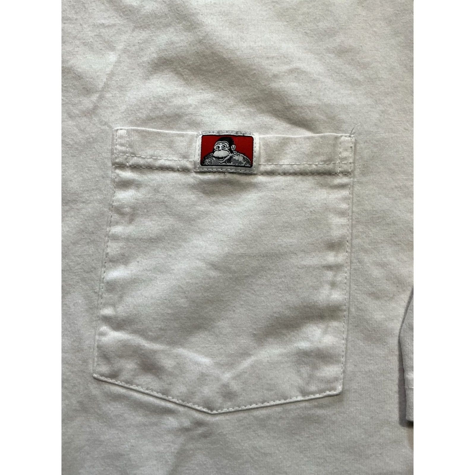 Ben Davis Ben Davis Workwear Heavyweight 100% Cotton White Crewneck S/S T-Shirt Sz 2XL Mens Size US XXL / EU 58 / 5 - 6 Thumbnail