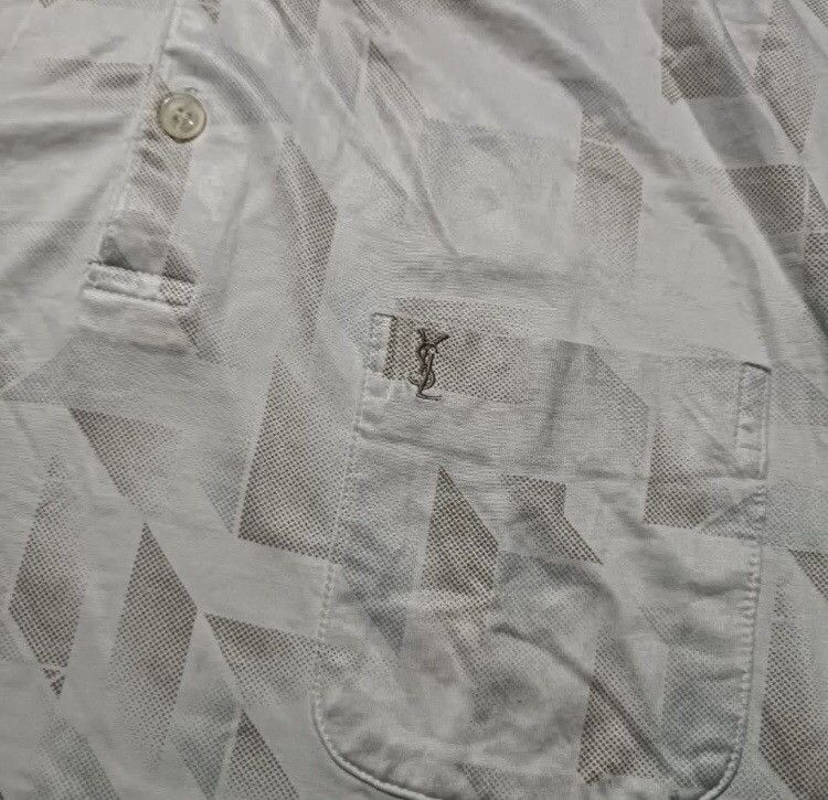 Yves Saint Laurent Yves Saint Laurent Pour Homme Monogrom Polos Size US L / EU 52-54 / 3 - 4 Thumbnail