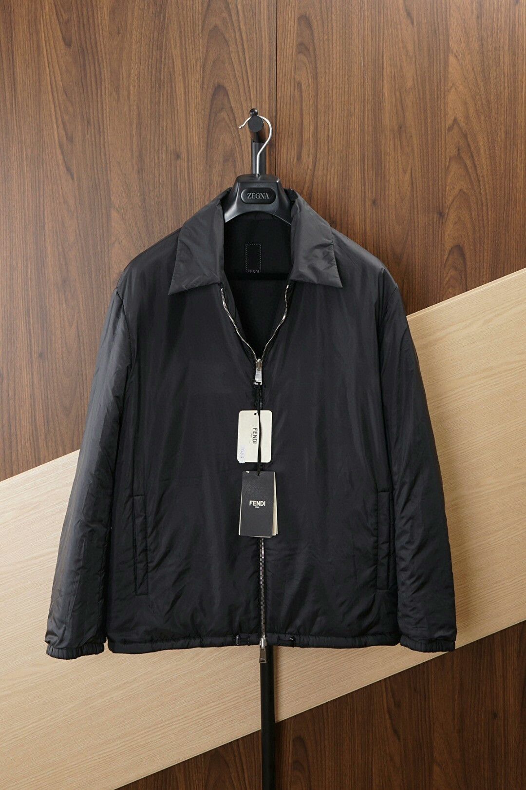 Fendi Fendi Reversible Cotton Jacket with Nylon Fill Size US L / EU 52-54 / 3 - 3 Thumbnail