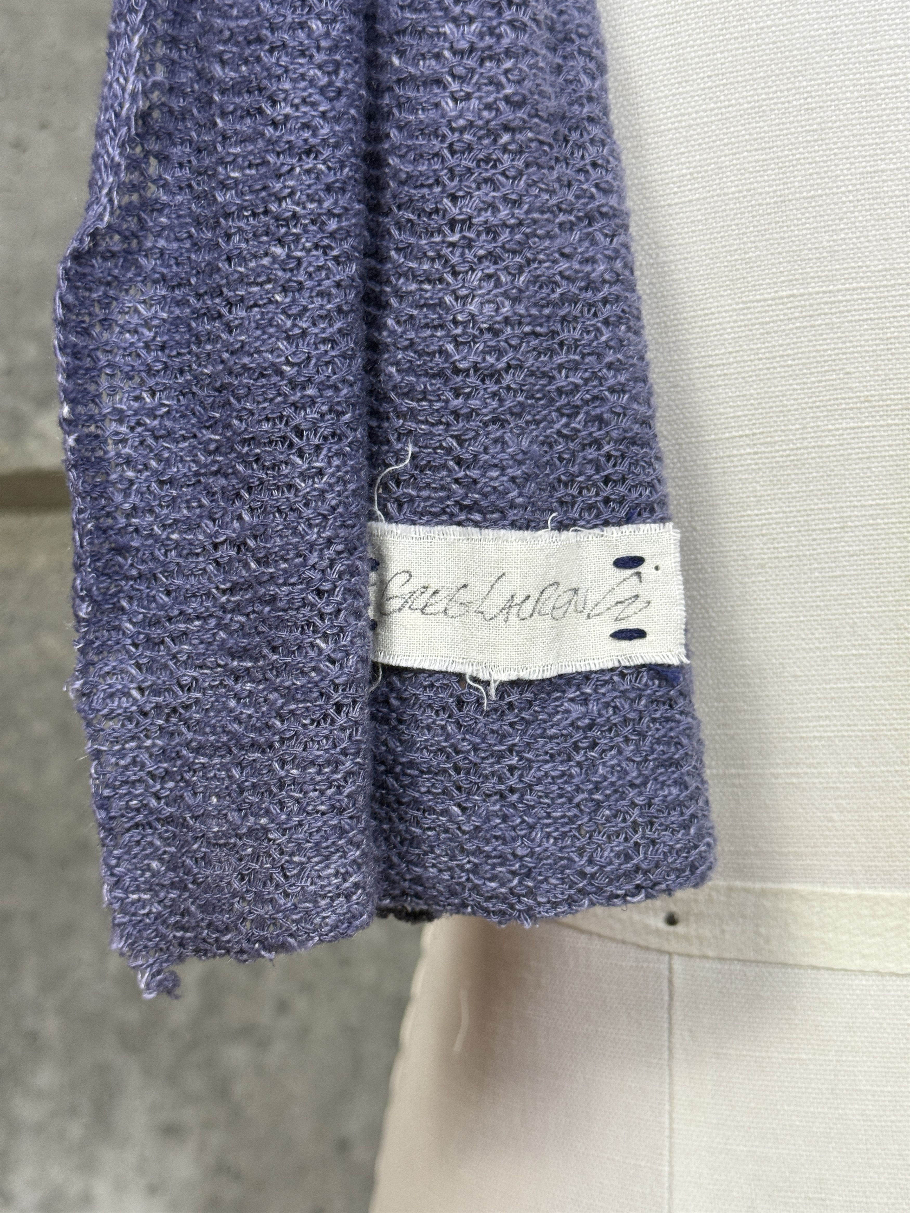 Greg Lauren Greg Lauren SS14 GL Knit Scarf Size ONE SIZE - 4 Thumbnail