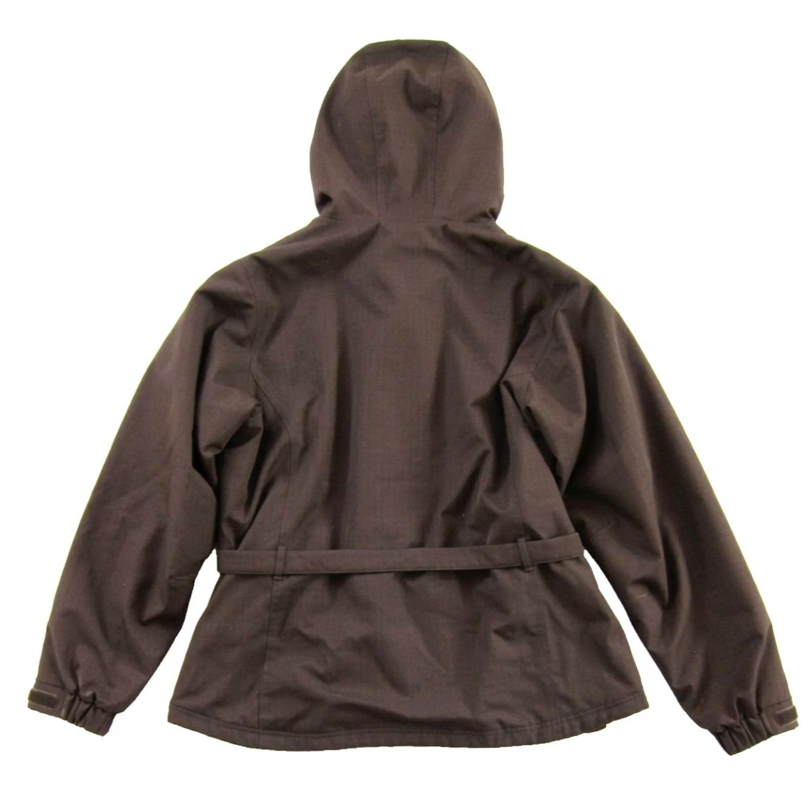 The North Face The North Face Brown Belted Hooded Full Zip Hyvent Rain Snow Jacket Woman XL Size XL / US 12-14 / IT 48-50 - 2 Thumbnail