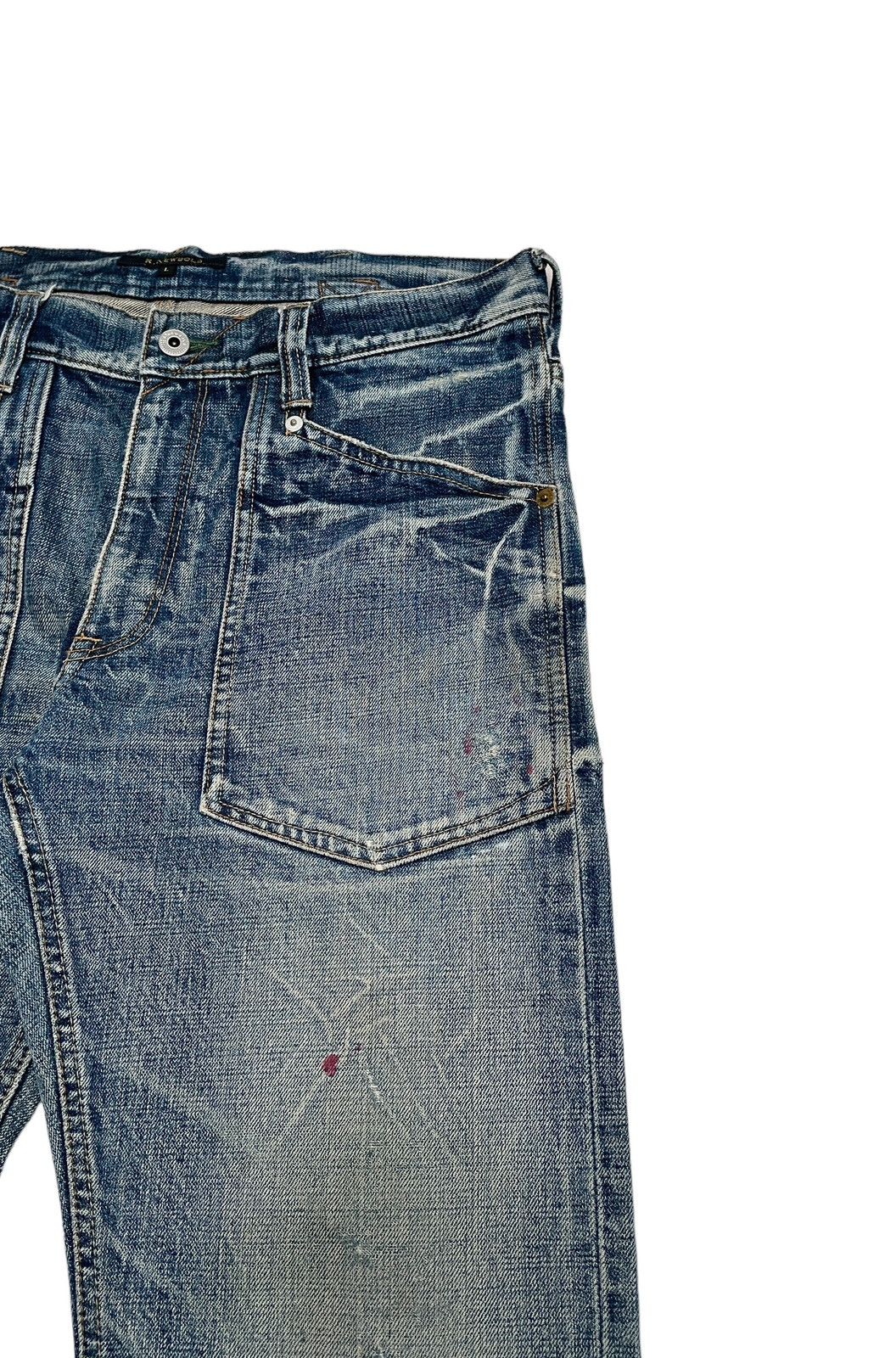 If Six Was Nine × R.Newbold × Vintage Rare Design Vintage Japanese Brand R.Newbold Jeans 2000s Size US 33 - 4 Thumbnail