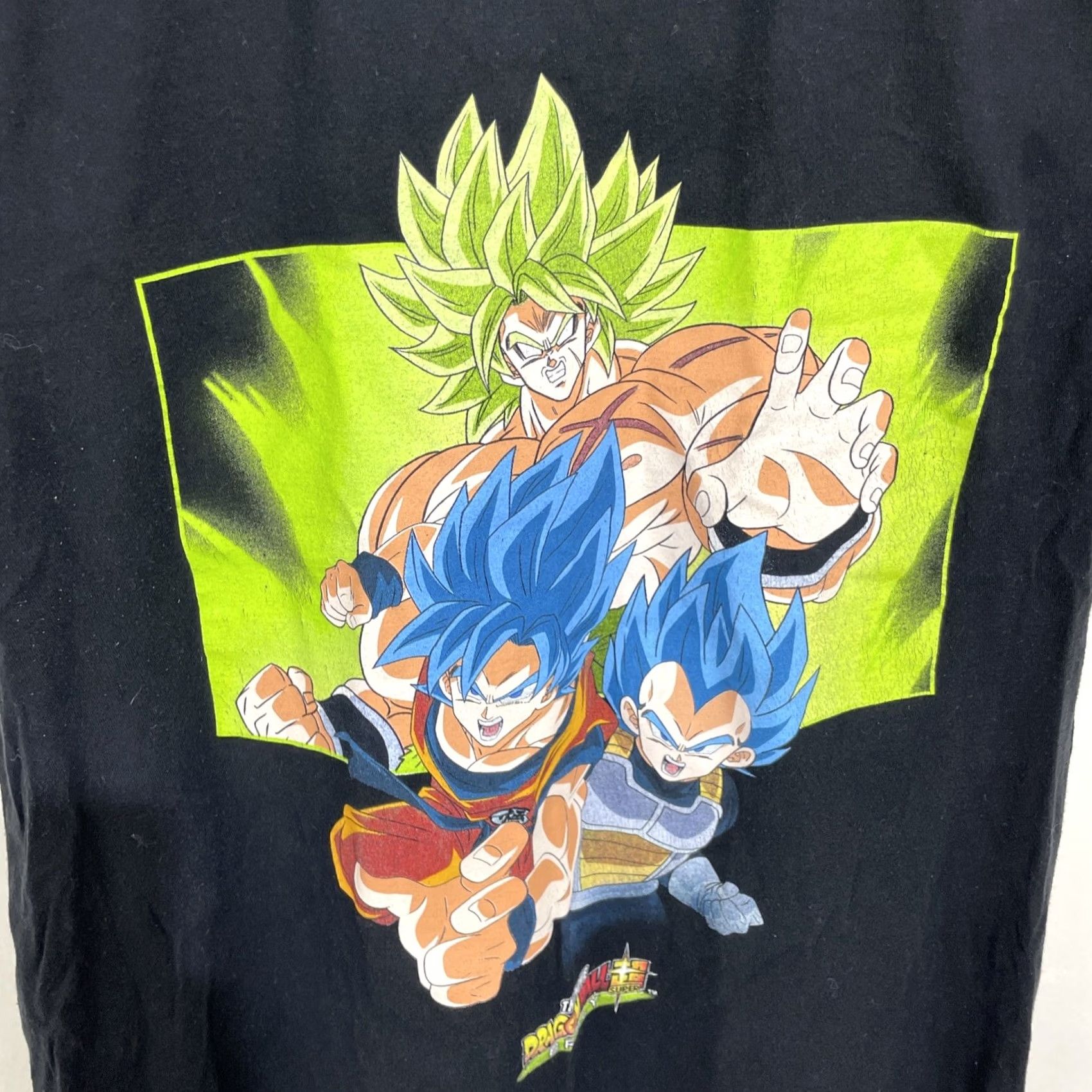 Vintage Dragon Ball Z Super T Shirt Mens Large L Black Short Sleeve Broly The Movie Shirt Anime American Childrens? Size US L / EU 52-54 / 3 - 6 Thumbnail