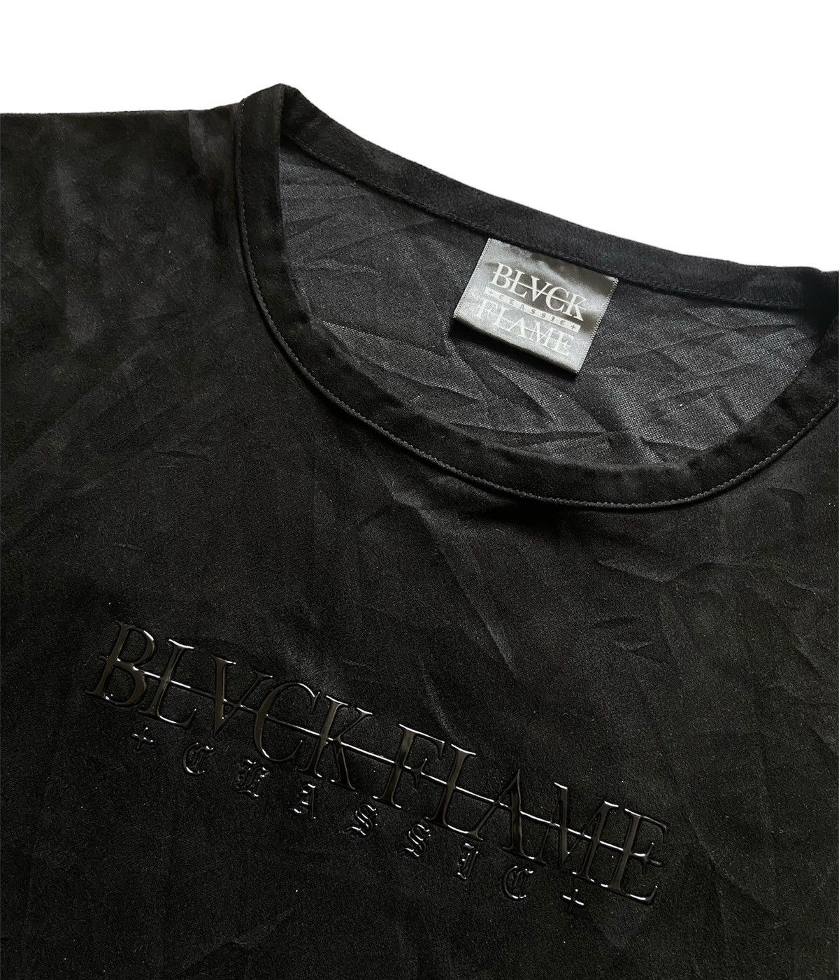 14th Addiction × If Six Was Nine 200’s Black Flame Seditionaries Skull Sleeveless Tshirt Size US L / EU 52-54 / 3 - 3 Thumbnail
