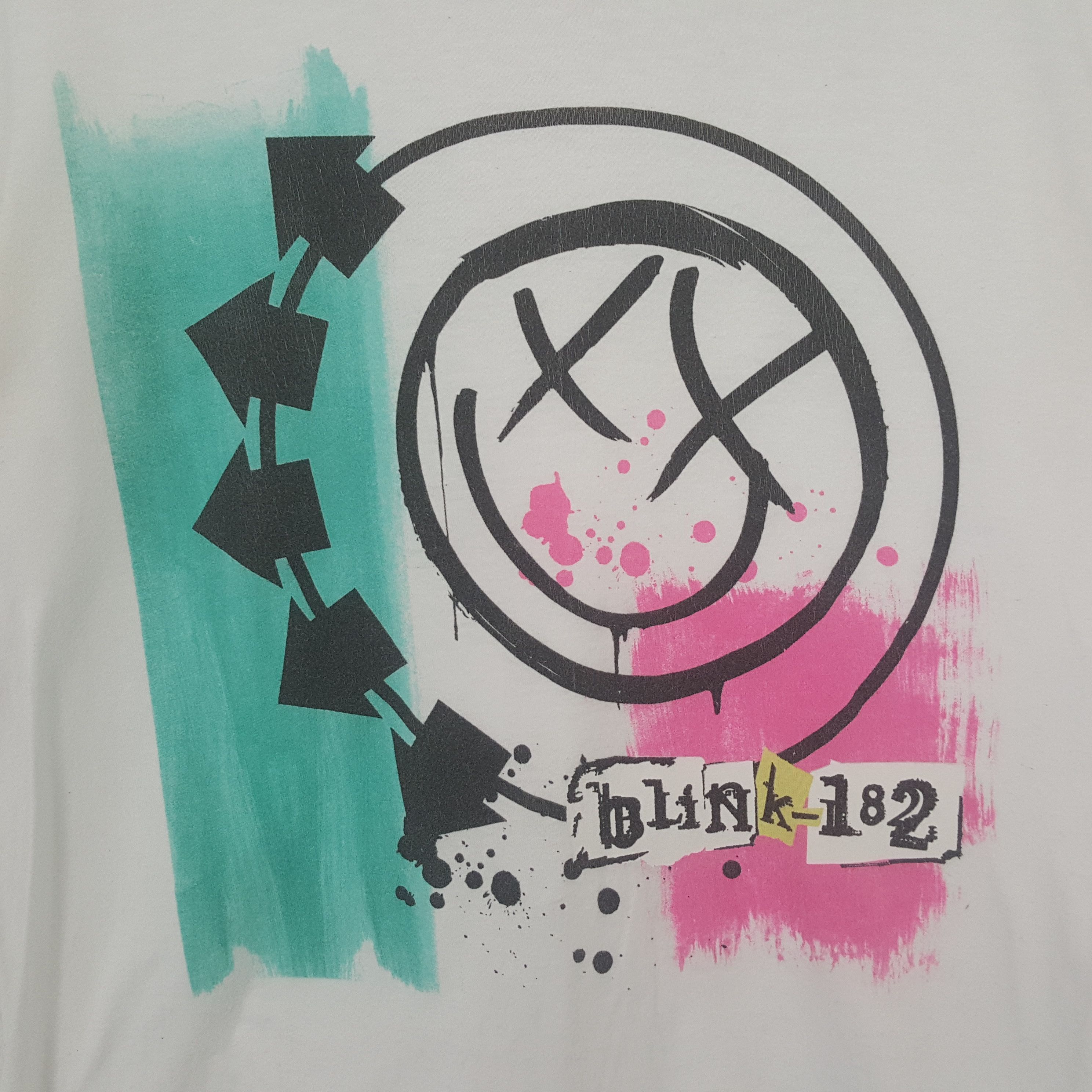 Band Tees × Tultex × Vintage BLINK-182 Rock Band Music Tshirt C285N8 Size US S / EU 44-46 / 1 - 2 Thumbnail