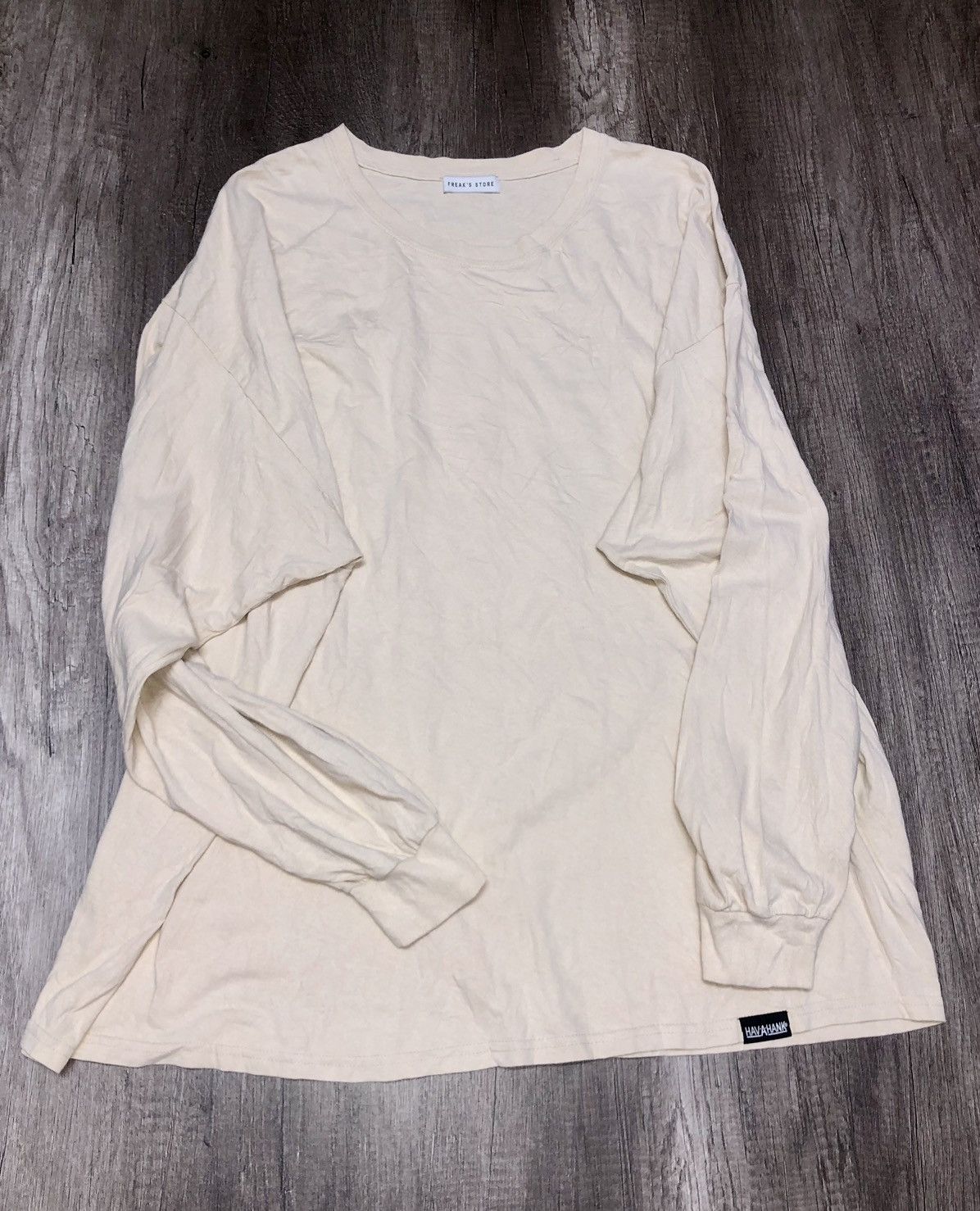 Designer × Japanese Brand FREAK'S STORE x HAV A HANK LONG SLEEVE TEE SHIRT Size US XXL / EU 58 / 5 - 8 Thumbnail