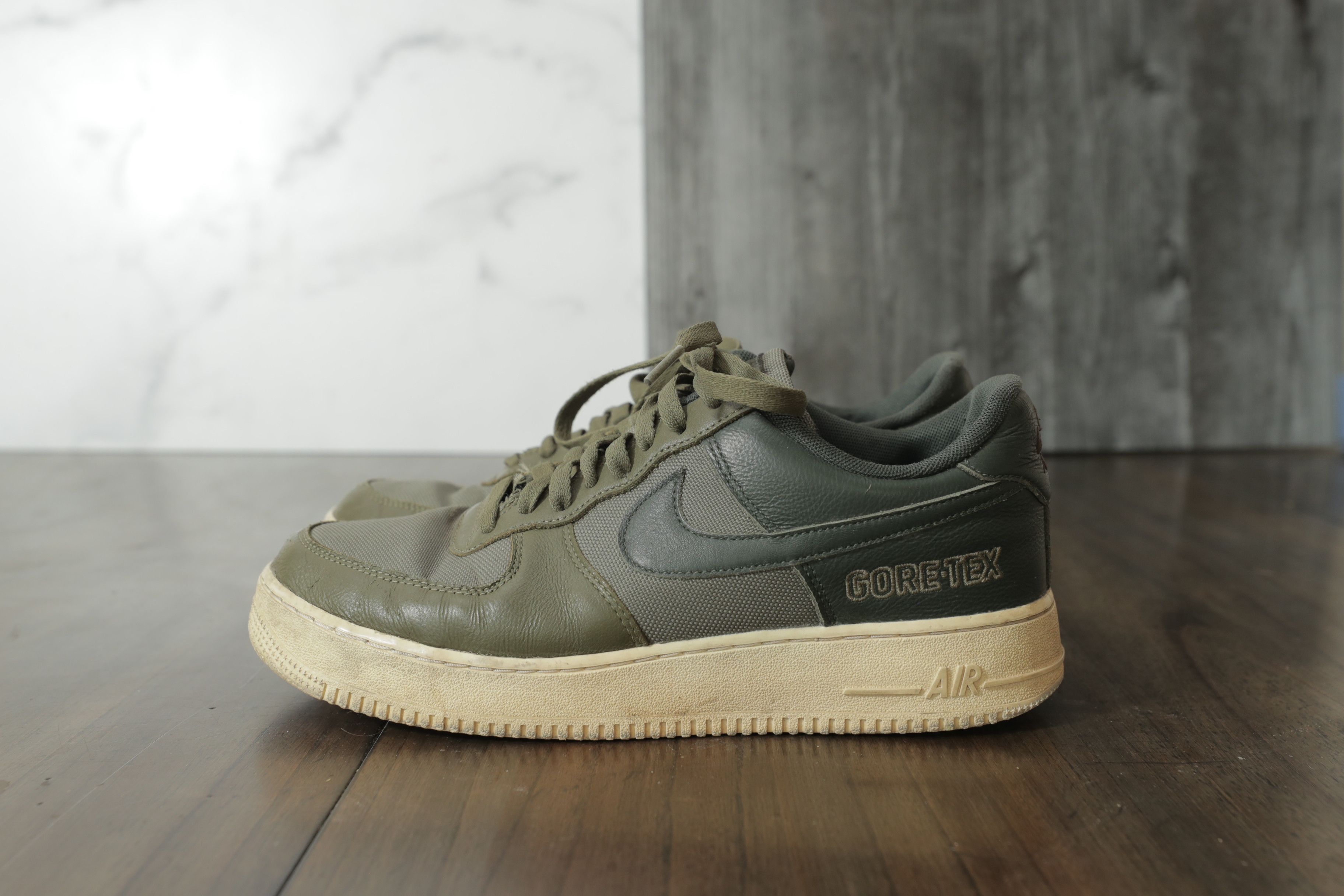 Nike Nike Air Force 1 Low Gore-Tex Medium Olive (10) Size US 10 / EU 43 - 5 Thumbnail