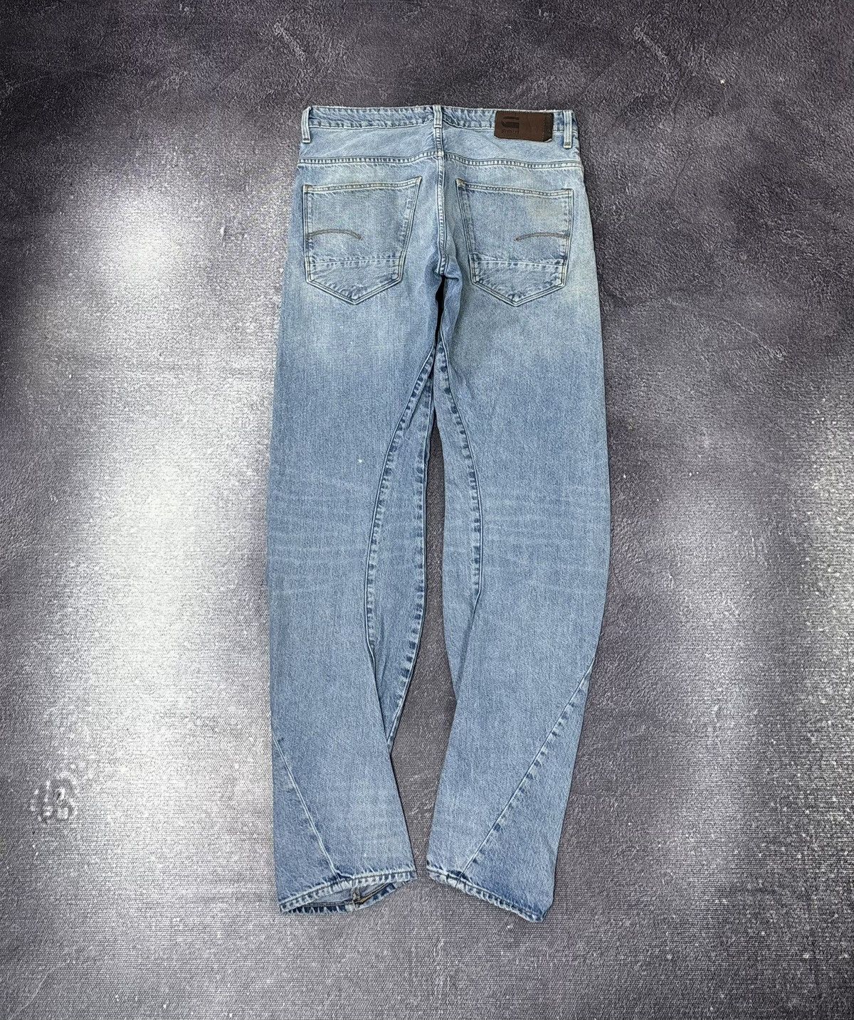G-Star Vintage G-Star Raw Restored Arc Relaxed Tapered Denim Jeans Size US 32 / EU 48 - 2 Thumbnail