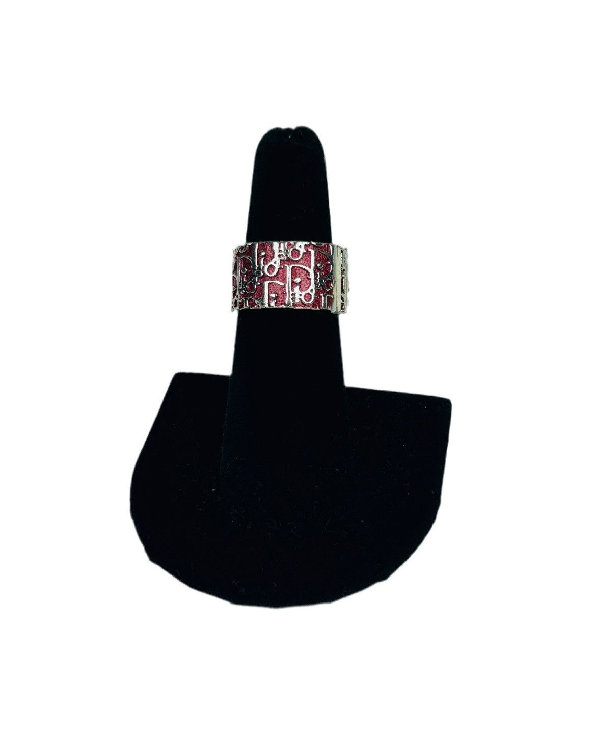 Dior Dior Red Trotter 2 Ring Size 5 Size ONE SIZE - 2 Thumbnail
