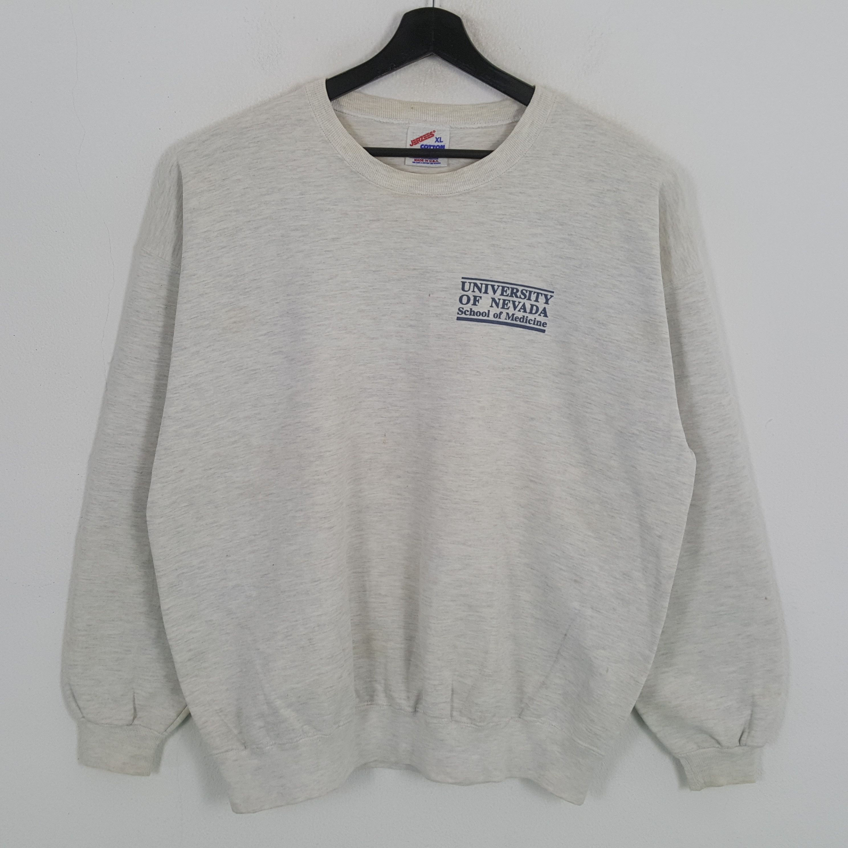 Vintage UNIVERSITY OF NEVADA Streetwear Style Vintage Sweatshirt Size US XL / EU 56 / 4 - 3 Thumbnail