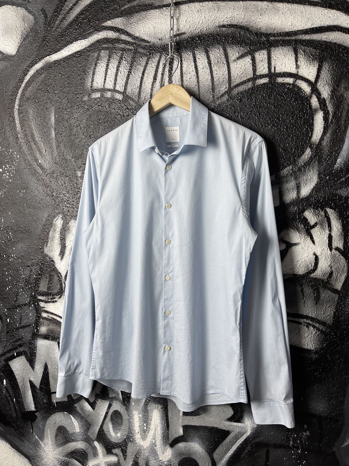 Sandro Sandro Paris Button Up Shirt Men’s Size Medium Size US M / EU 48-50 / 2 - 1 Thumbnail