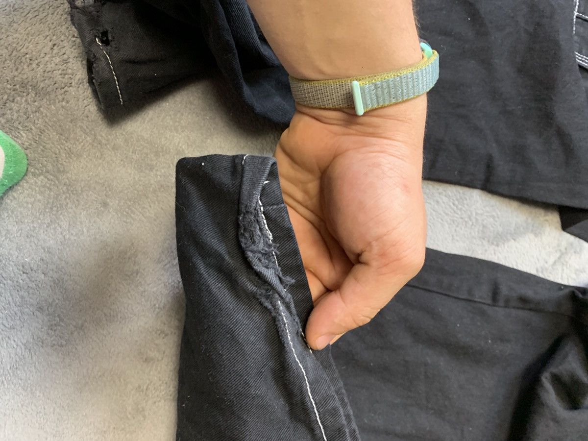 Japanese Brand × Vintage Vintage Japanese Wake Jeans Rep Skater Black Pants Size US 32 / EU 48 - 6 Thumbnail