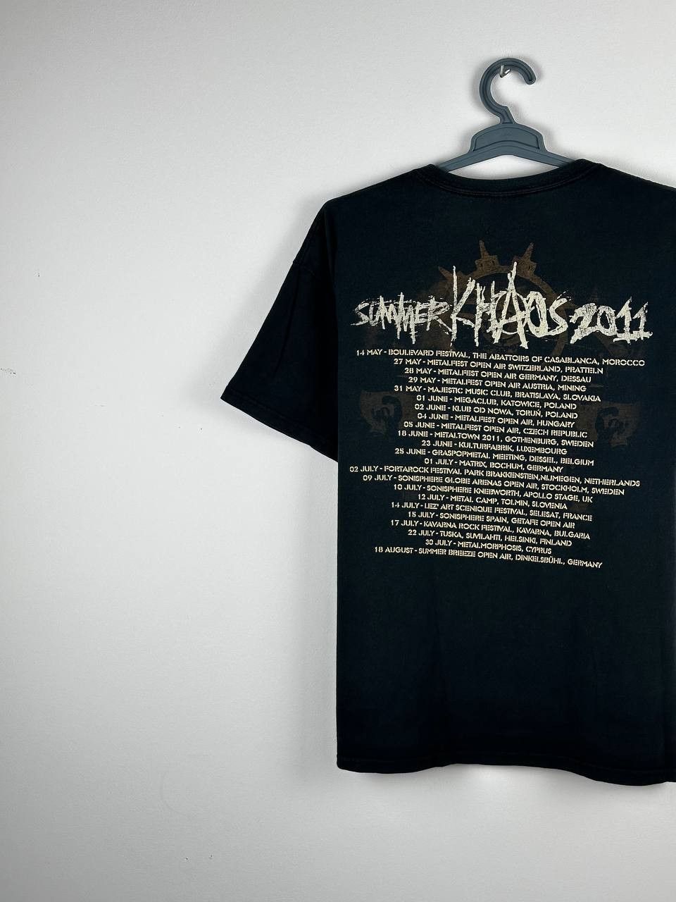 Band Tees × Vintage Vintage Arch Enemy The Root Of All Evil Faded T shirt anvil Size US XL / EU 56 / 4 - 7 Thumbnail