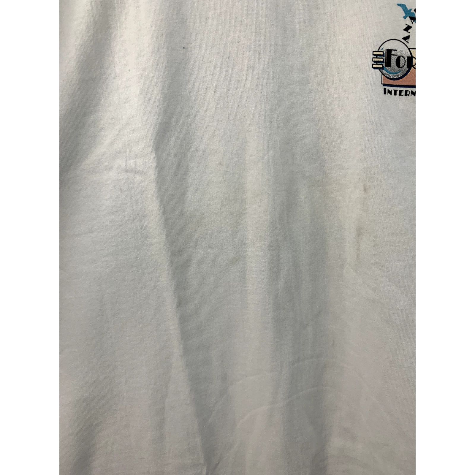 Jerzees Vintage Promo Shirt Anaheim California White Large Tee Size US L / EU 52-54 / 3 - 4 Thumbnail