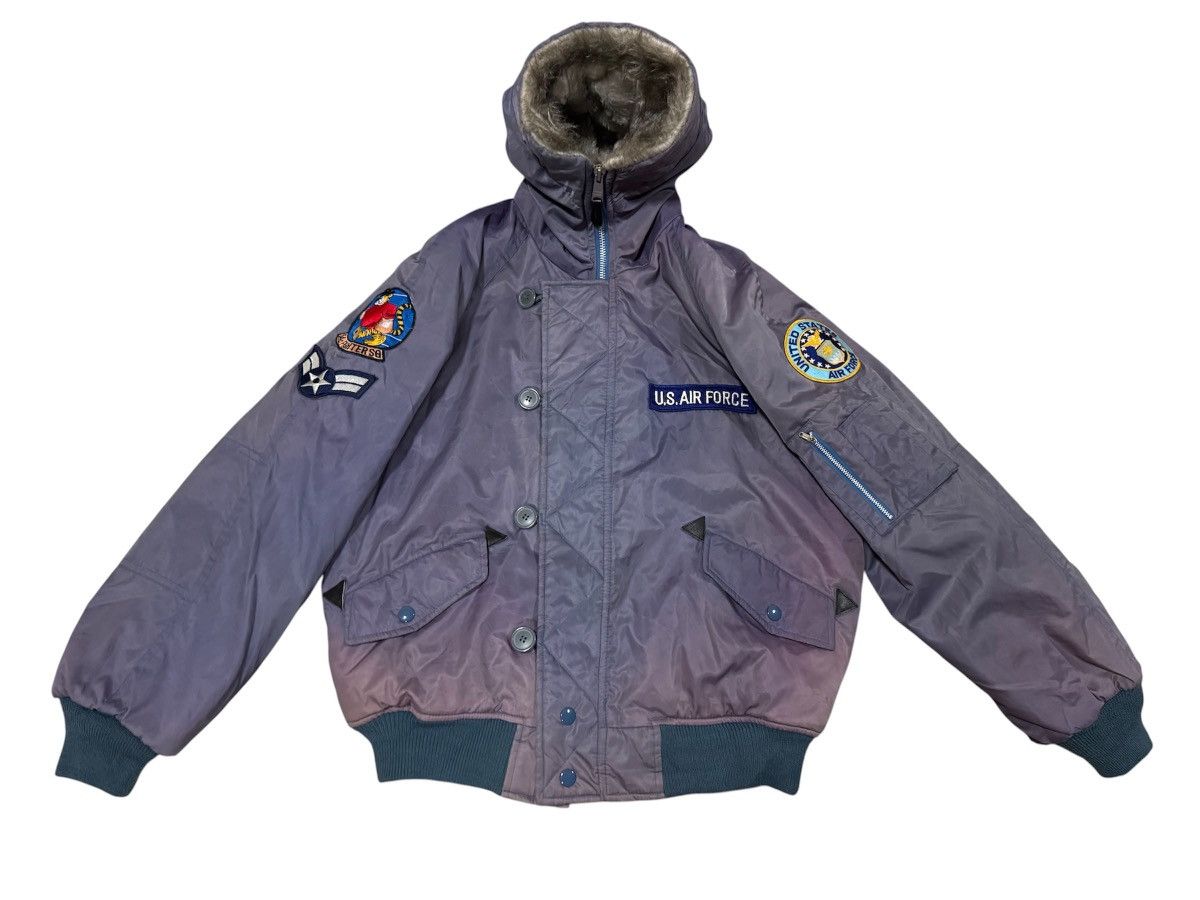 Japanese Brand Vintage US Air Force Para Troop Bomber Jacket Size US M / EU 48-50 / 2 - 1 Thumbnail