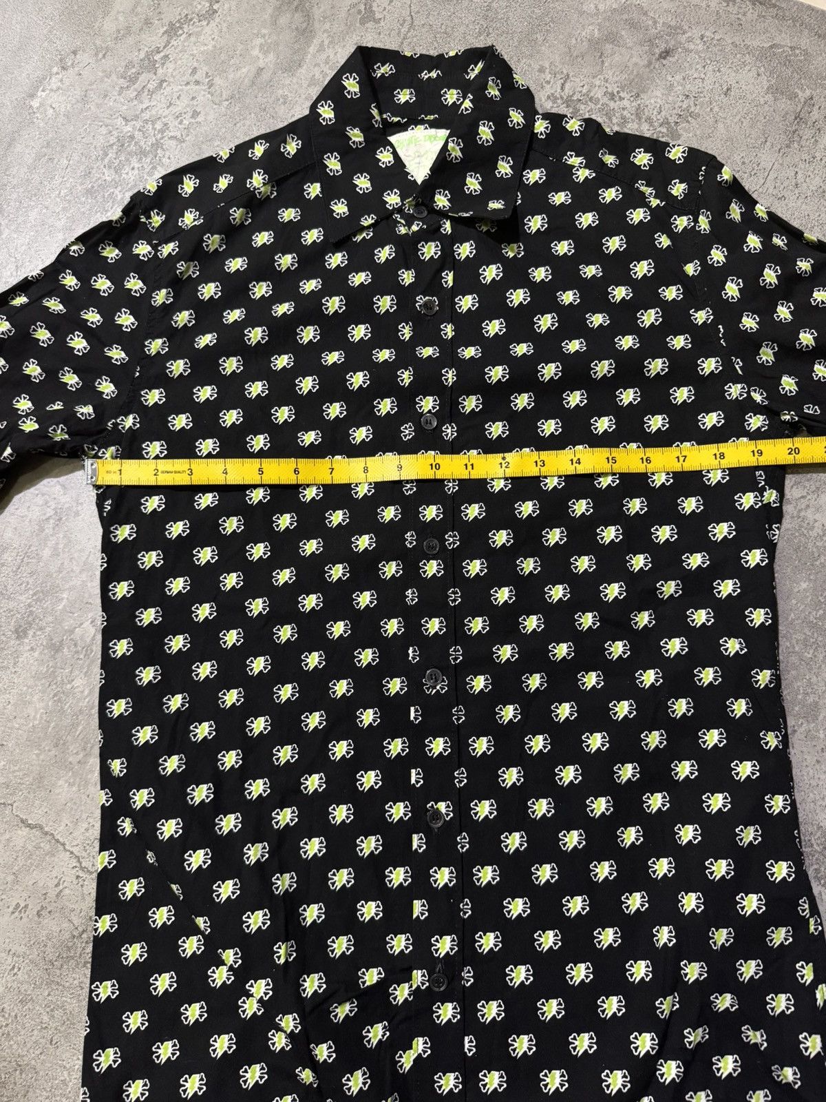 Undercover 01ss UNDERCOVER CHAOTIC DISCORD THUNDER/CROSSBONE SHIRT Size US M / EU 48-50 / 2 - 11 Thumbnail