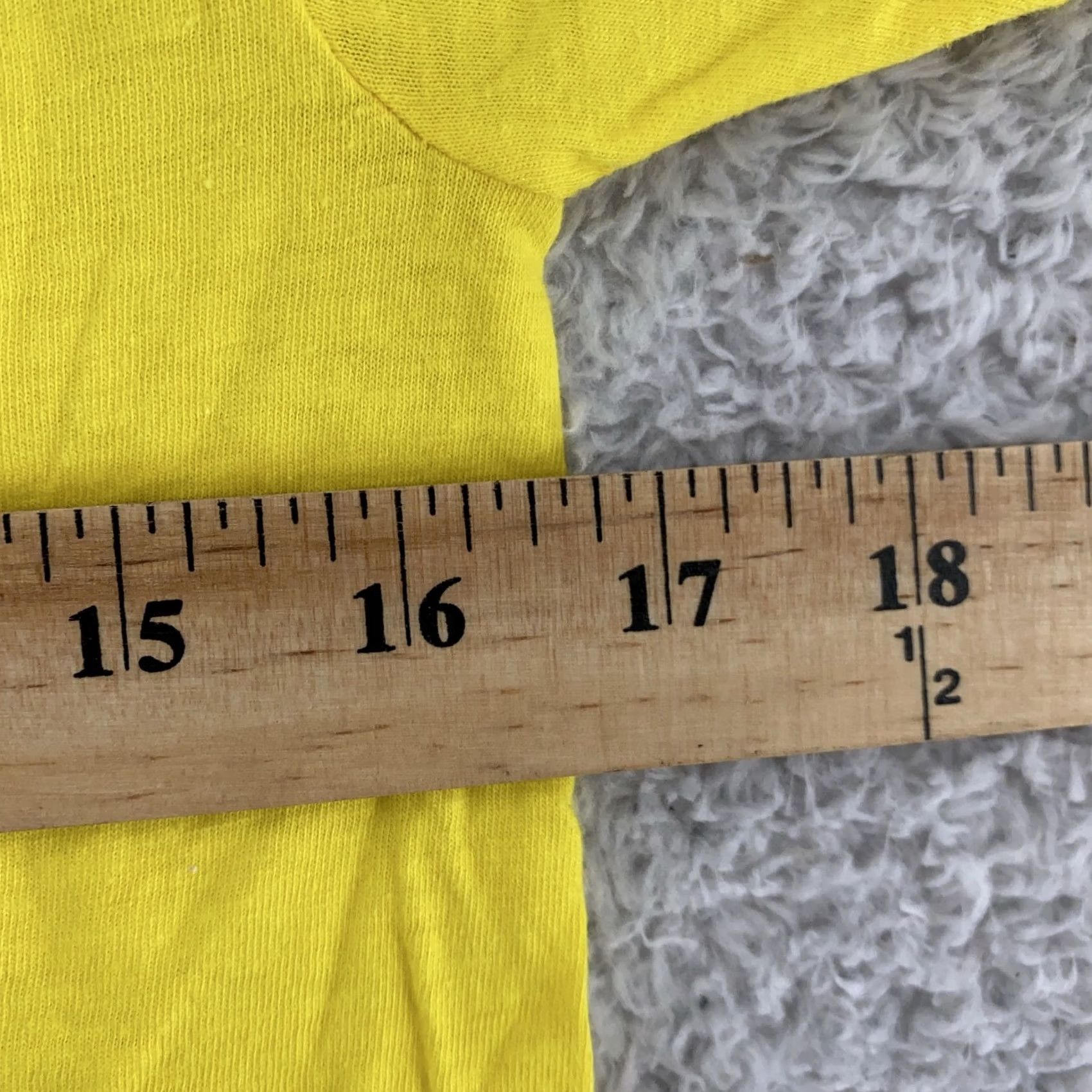 Vintage You're Tops Shirt Mens XS Yellow Crew Neck 100% Cotton Short Sleeve Casual Tee Size US XS / EU 42 / 0 - 5 Thumbnail