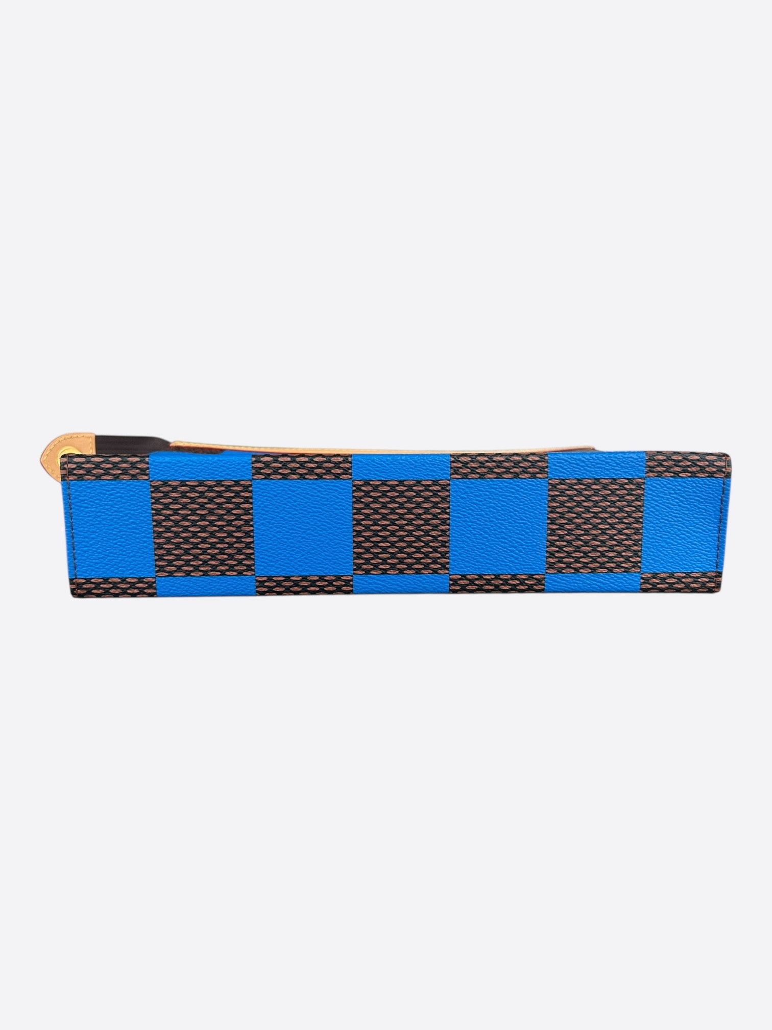 Louis Vuitton Louis Vuitton Brown & Blue Damier Pochette Voyage Size ONE SIZE - 5 Thumbnail