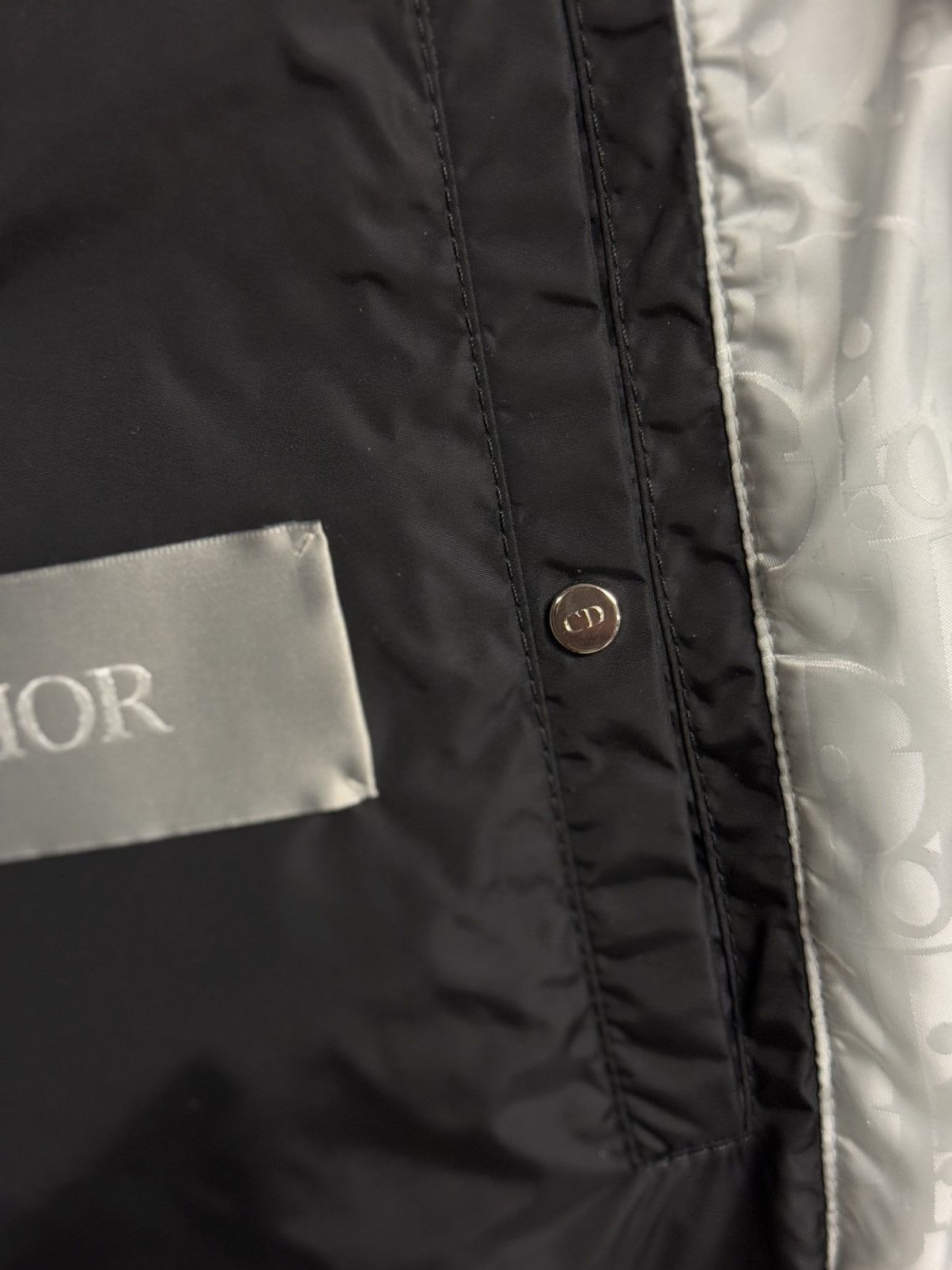 Dior Dior Puffer Jacket Silver $3100 Retail Size 58(XXL) 🧼 Size US XXL / EU 58 / 5 - 12 Thumbnail