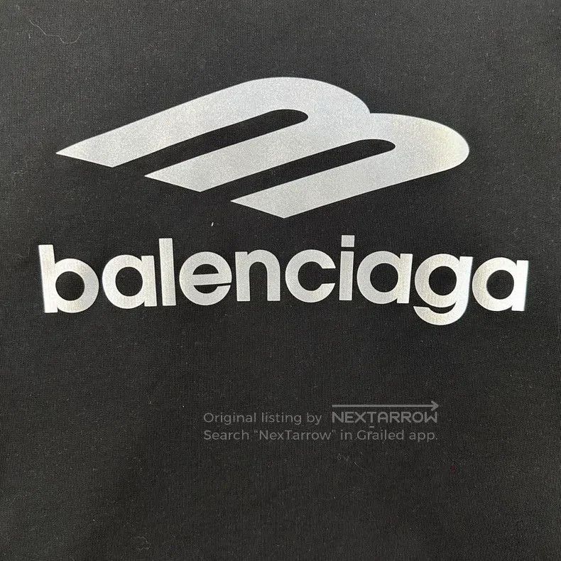 Balenciaga Balenciaga Ski Hoodie, Reflective Logo Fleece Hooded Sweat Size US S / EU 44-46 / 1 - 3 Thumbnail