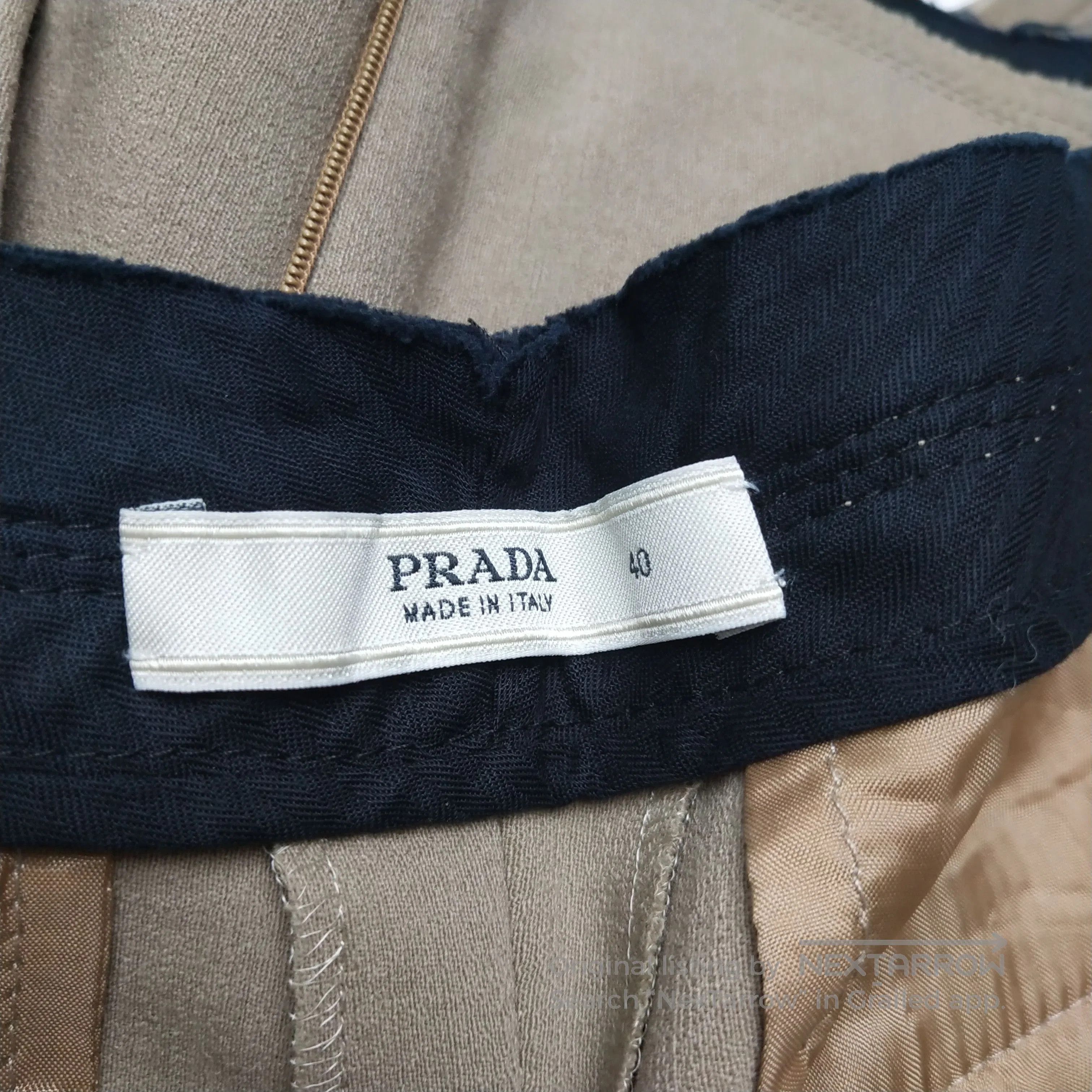 Prada Prada Colorblock Wool Blend Trousers Size 4. Size 39" - 5 Thumbnail