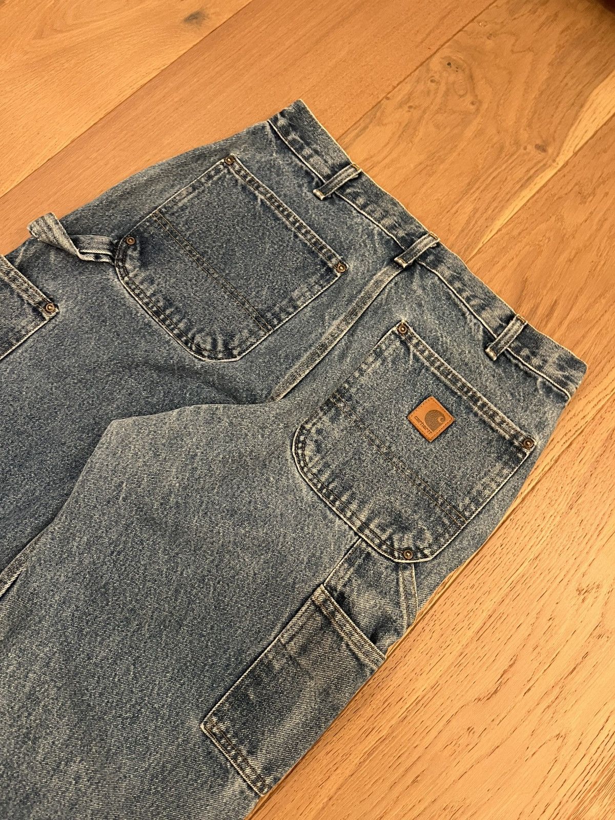 Carhartt × Vintage Carhartt double knees blue Size US 33 - 5 Thumbnail