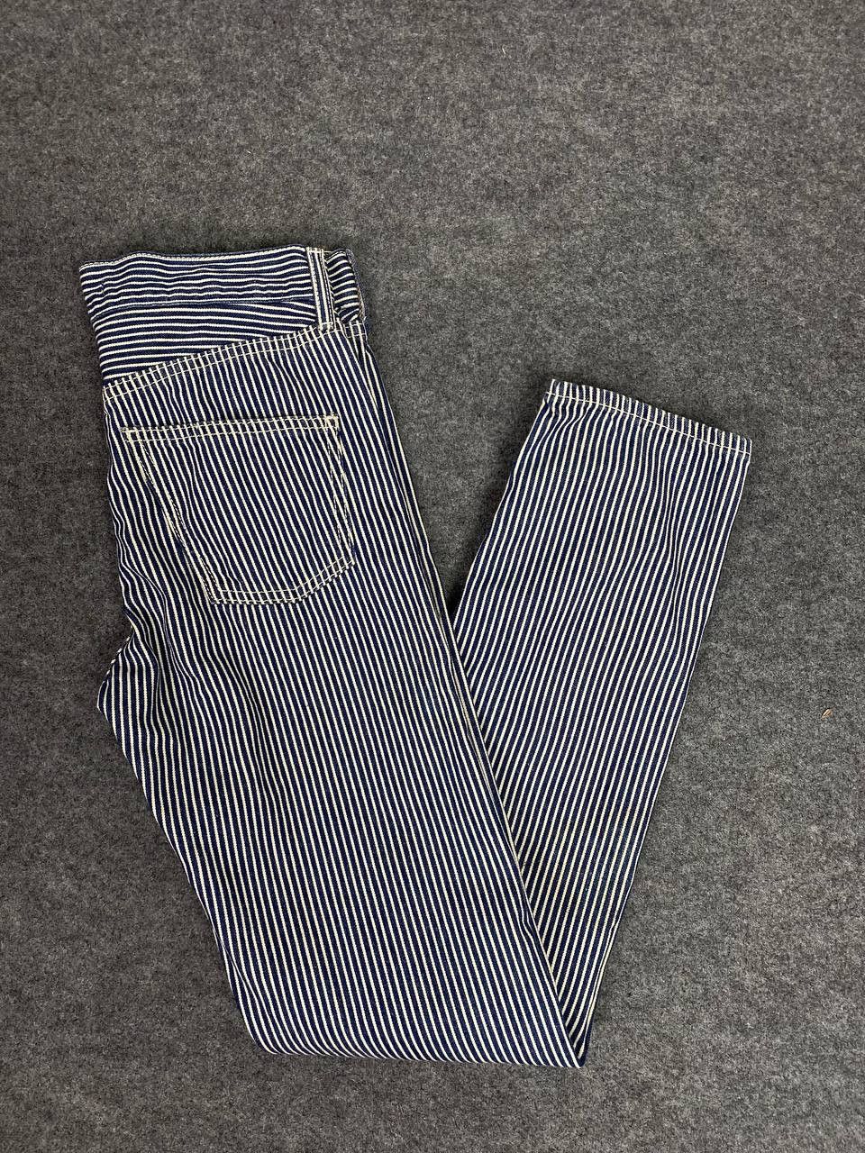 Japanese Brand moussy japanese brands hickory striped denim nice design Size US 30 / EU 46 - 2 Thumbnail